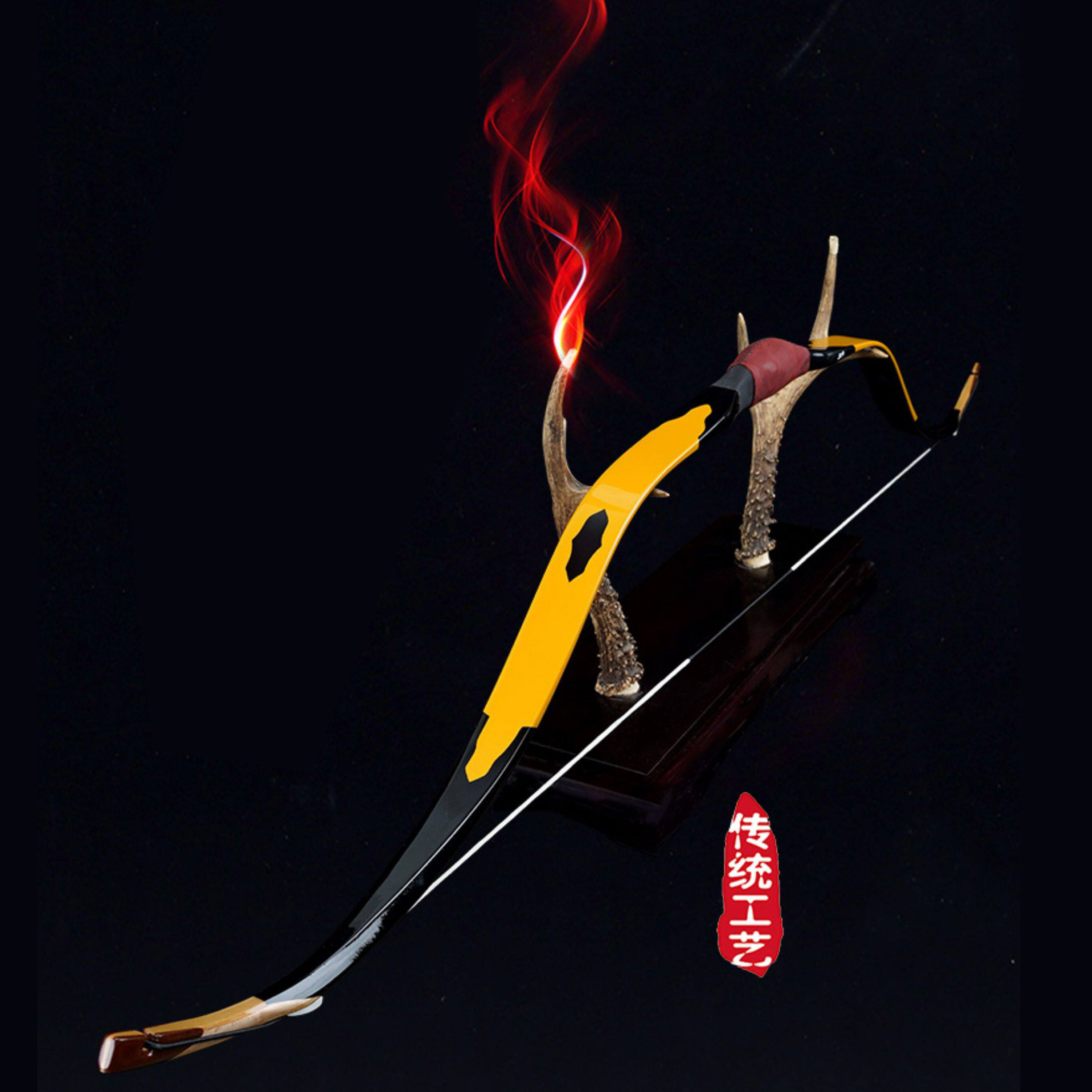 AF Traditional Turkish Recurve Bow 25-45 lbs Long Bow Shooting