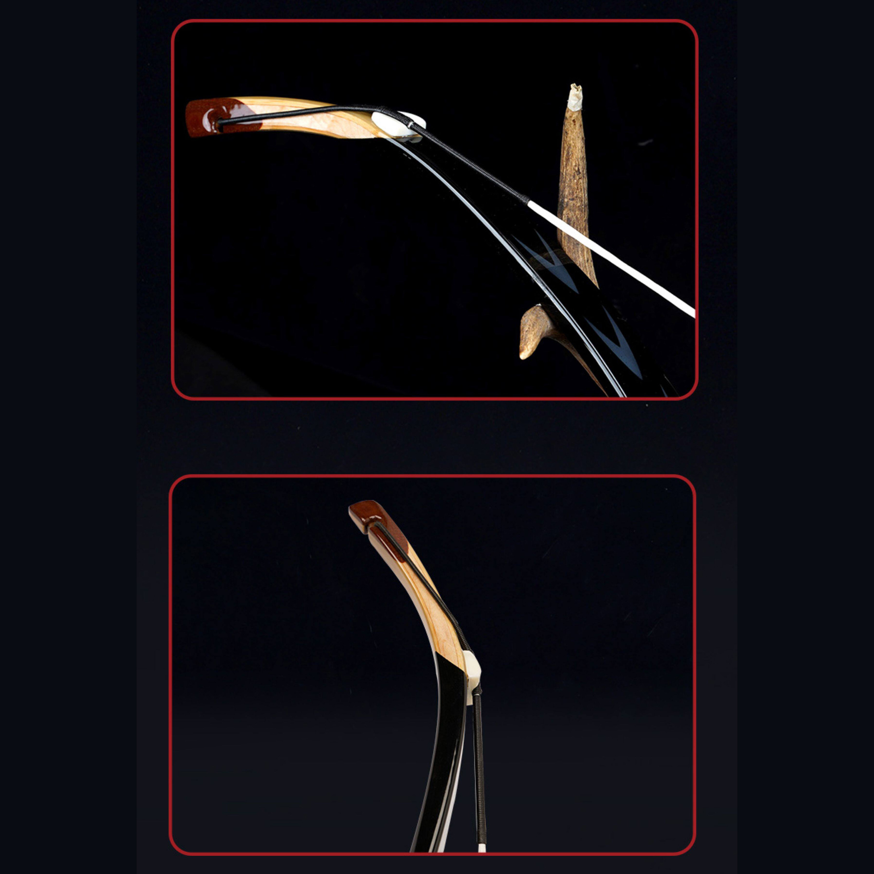 AF Traditional Turkish Recurve Bow 25-45 lbs Long Bow Shooting