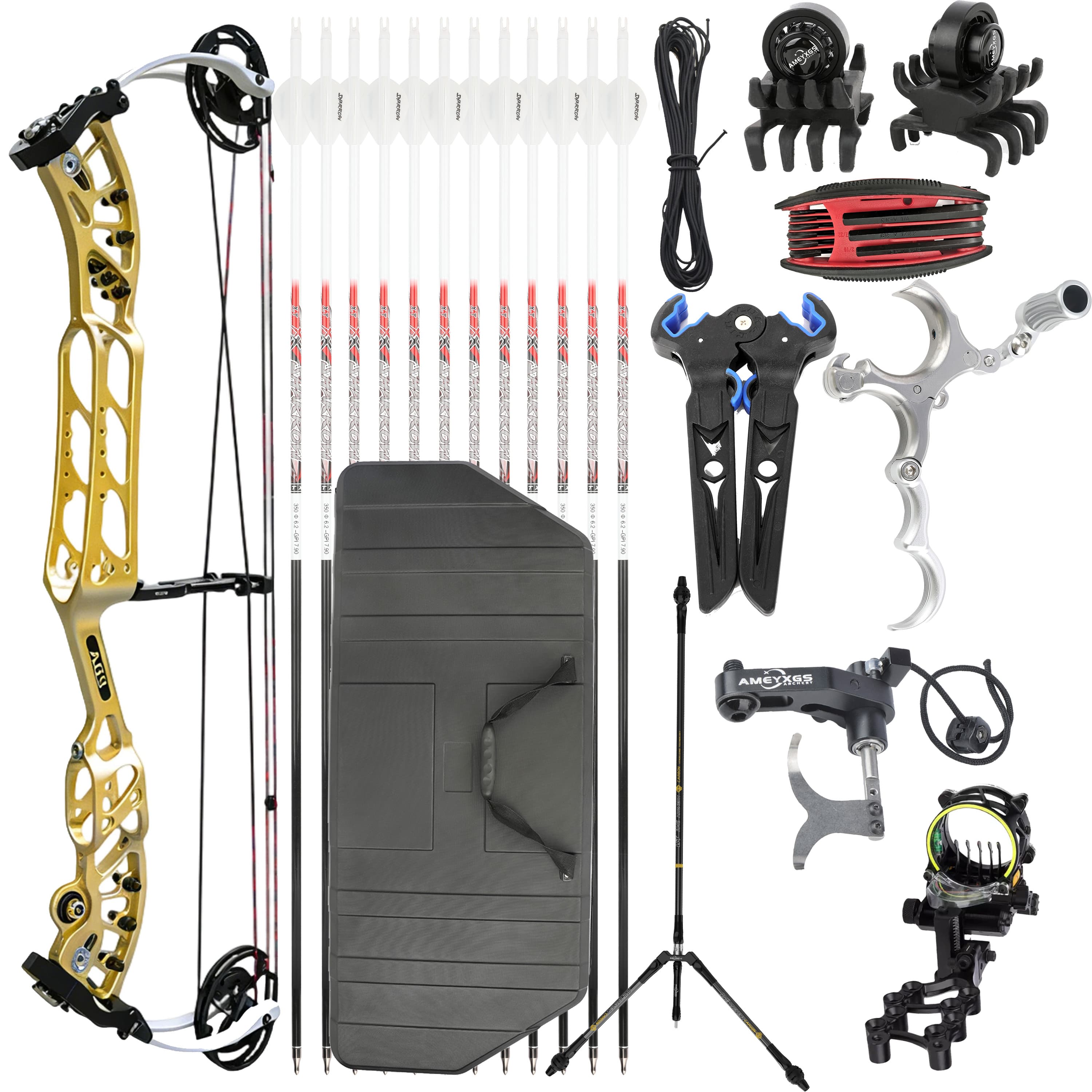 AGS 30-60lbs Compound BowTarget Kit Shooting Archery
