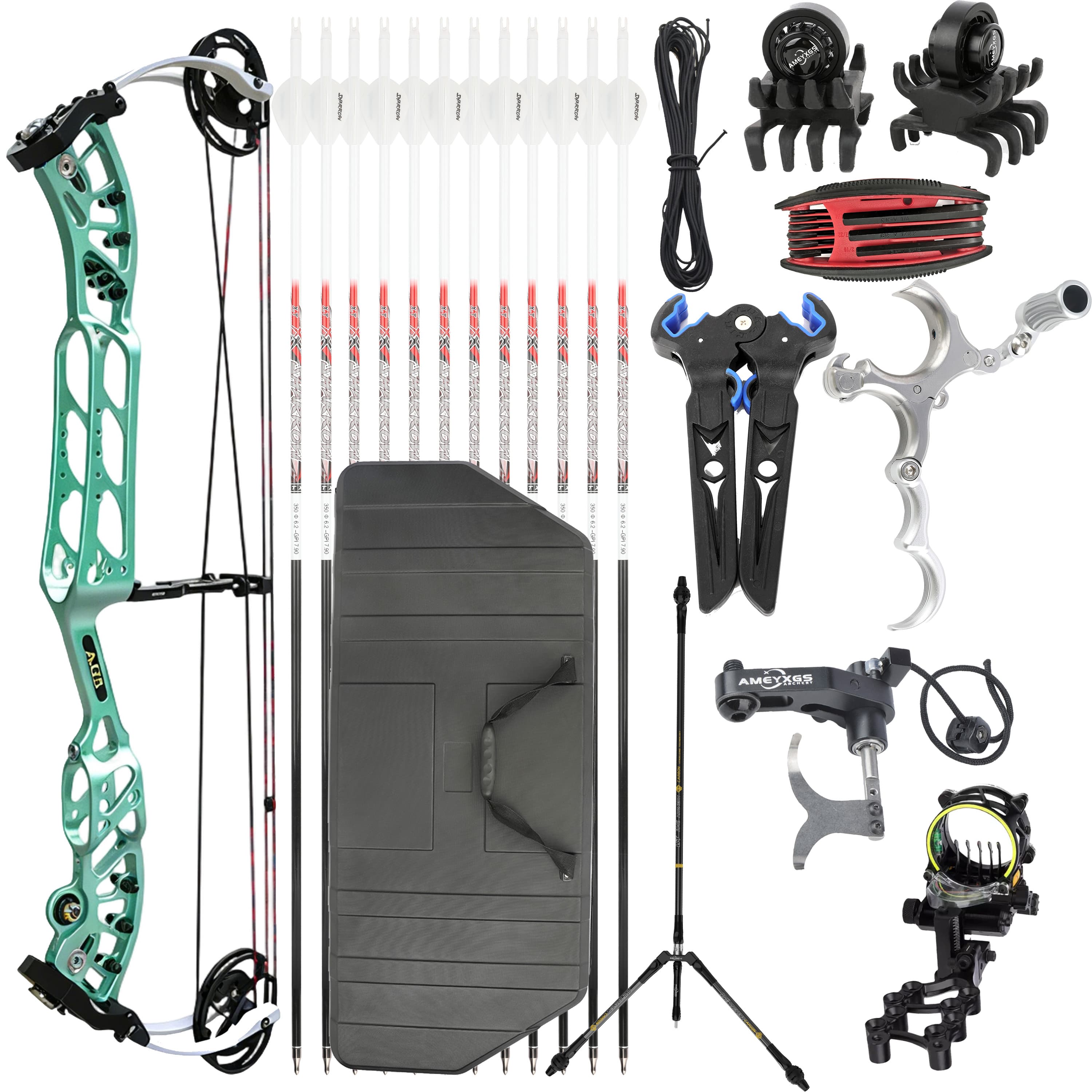 AGS 30-60lbs Compound BowTarget Kit Shooting Archery