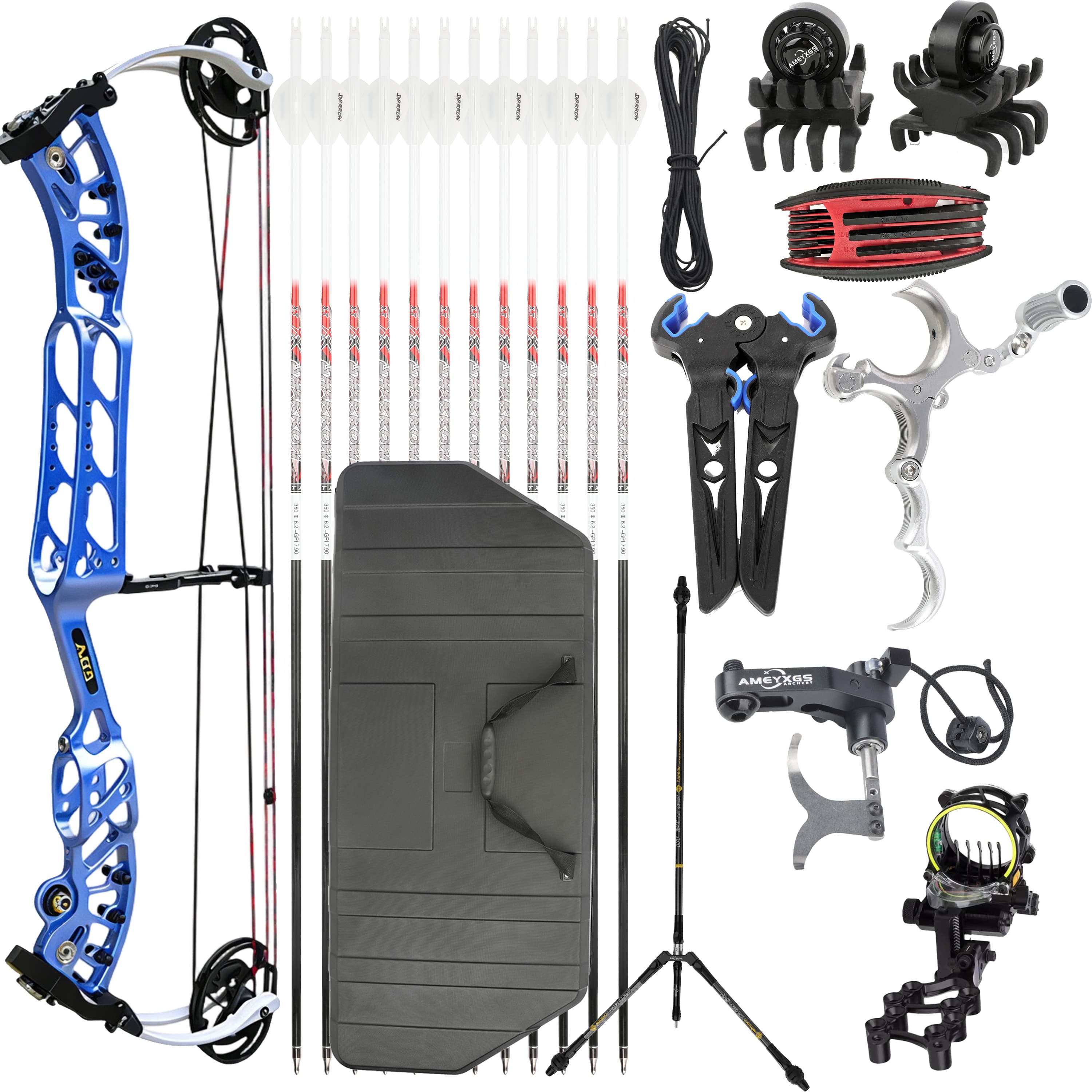 AGS 30-60lbs Compound BowTarget Kit Shooting Archery