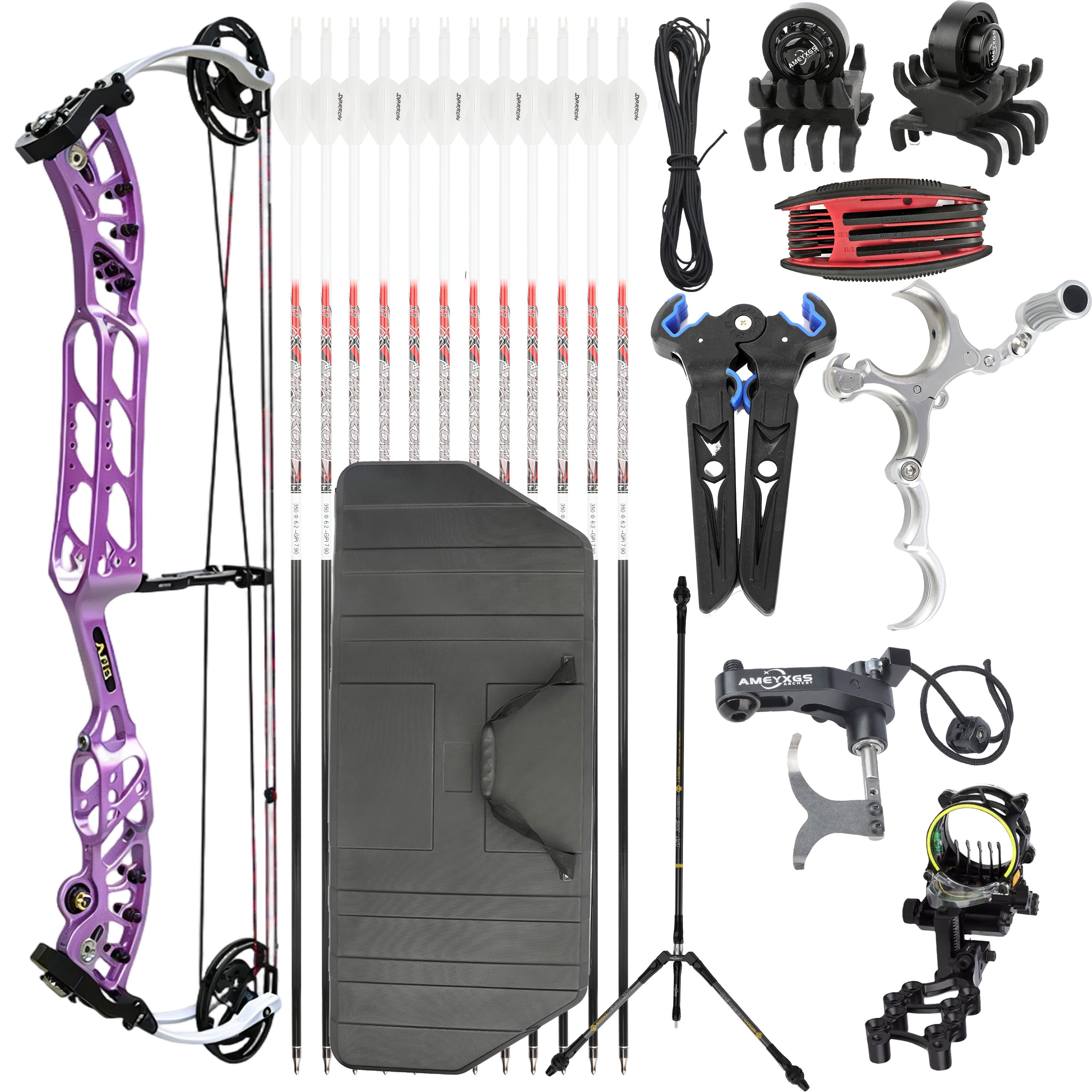 AGS 30-60lbs Compound BowTarget Kit Shooting Archery