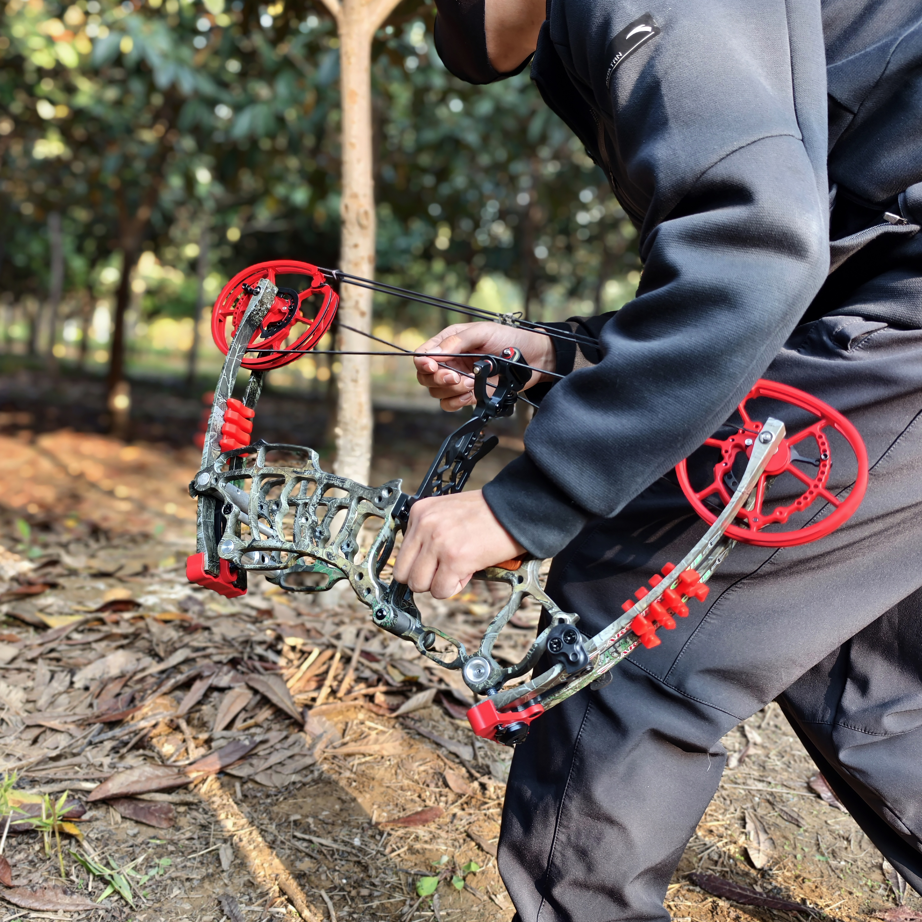 CHN Dual-use Compound Bow Ball Archery Hunting RH LH 30-70 lbs