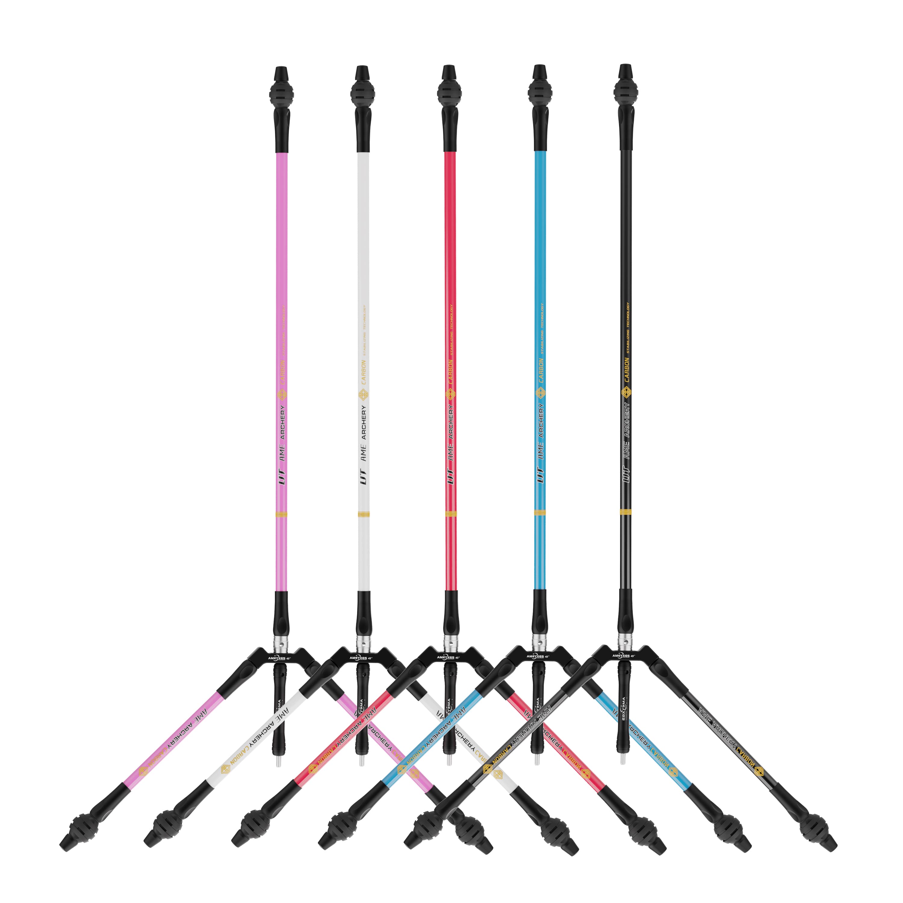 AMEYXGS Carbon Stabilizer Set with Damping & Weight Accessories