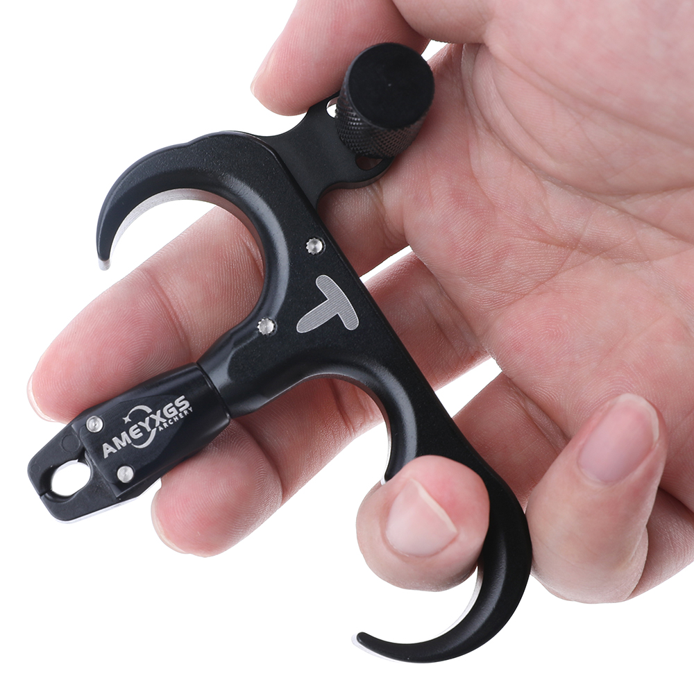 AMEYXGS T-Space 3 Finger Thumb Release Archery