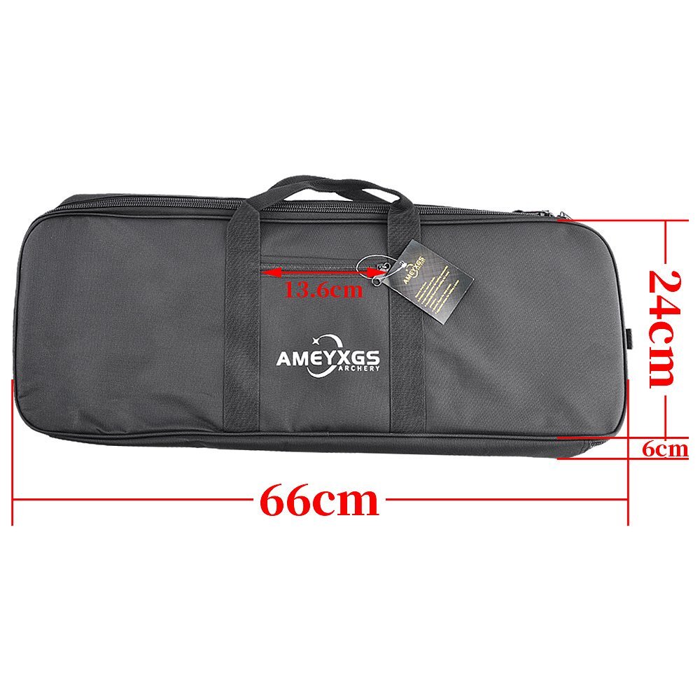 AMEYXGS Takedown Recurve Bow Case & PE Telescopic Arrow Tube