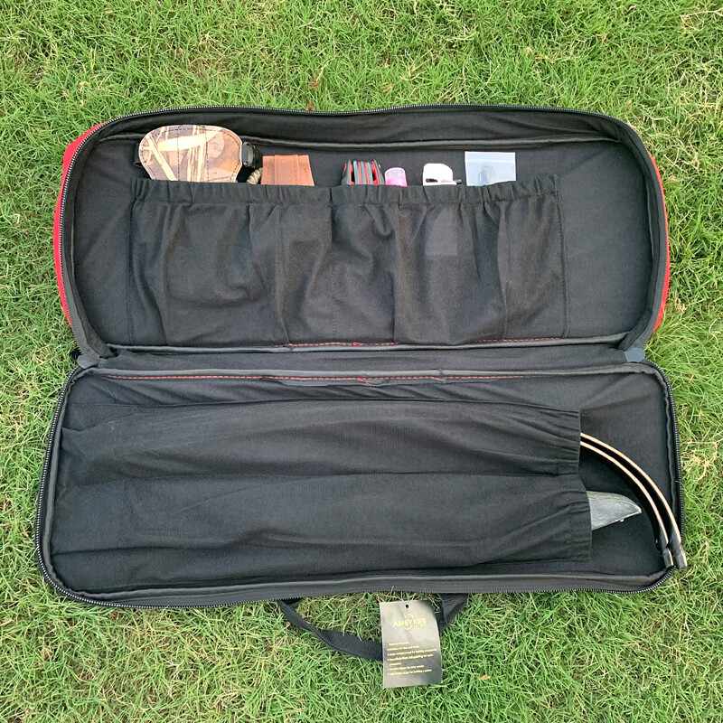 AMEYXGS Takedown Recurve Bow Case & PE Telescopic Arrow Tube