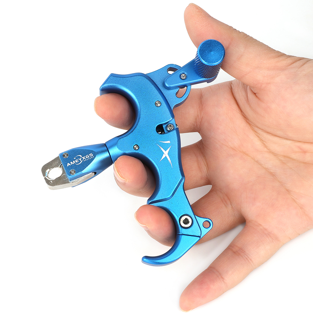 AMEYXGS X1 3 or 4 Finger Adjustable Archery Thumb Release