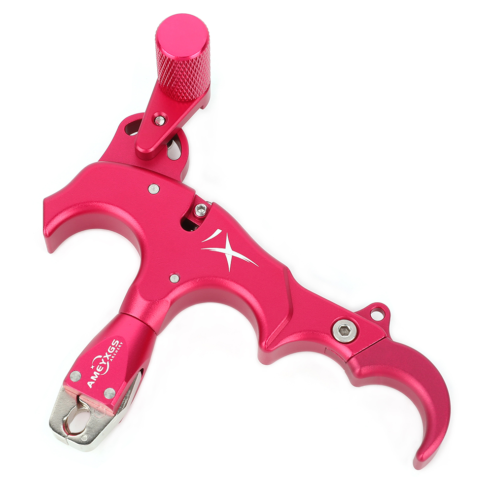 AMEYXGS X1 3 or 4 Finger Adjustable Archery Thumb Release