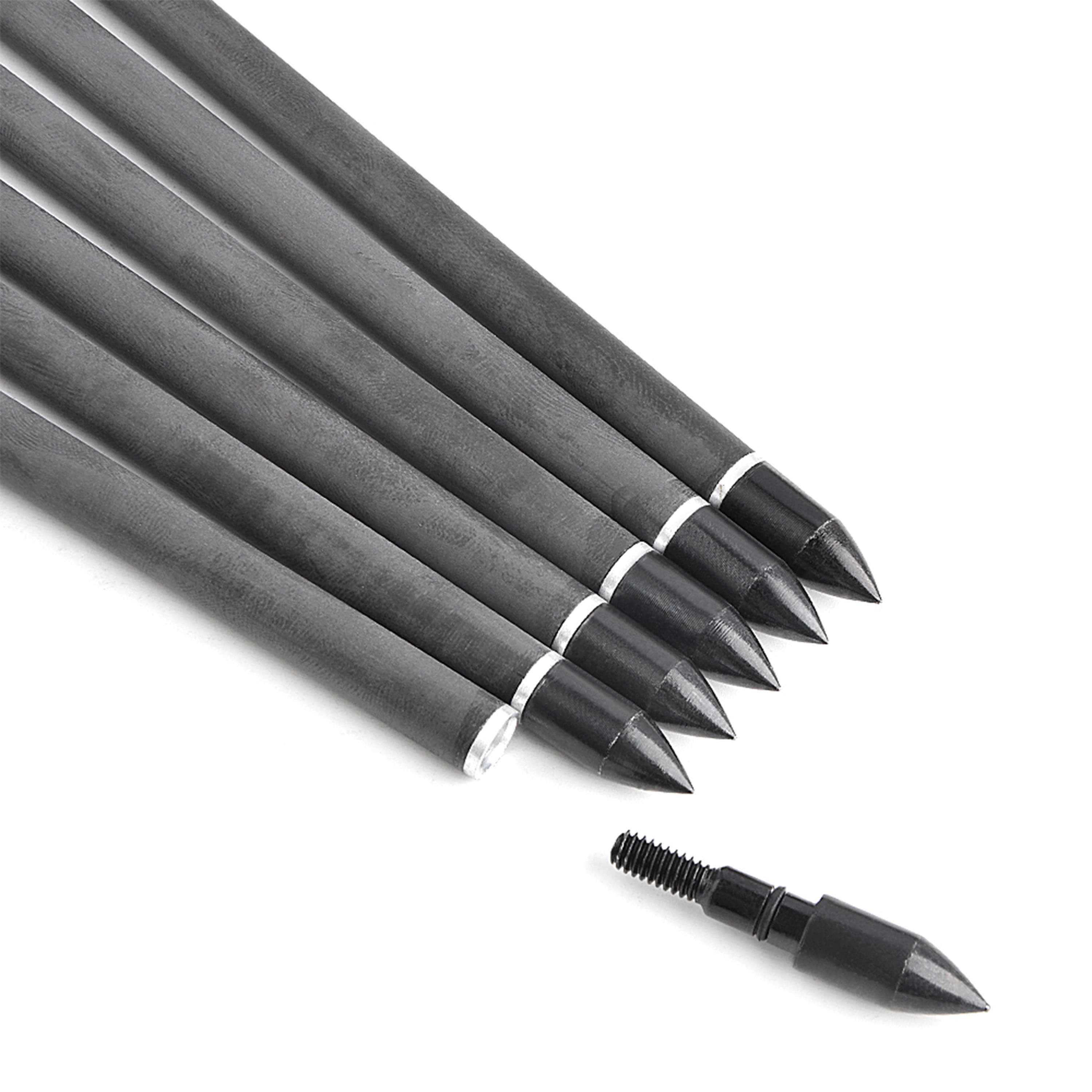 Archery 15" Carbon Arrows Mini Bow Bolts Archery Hunting