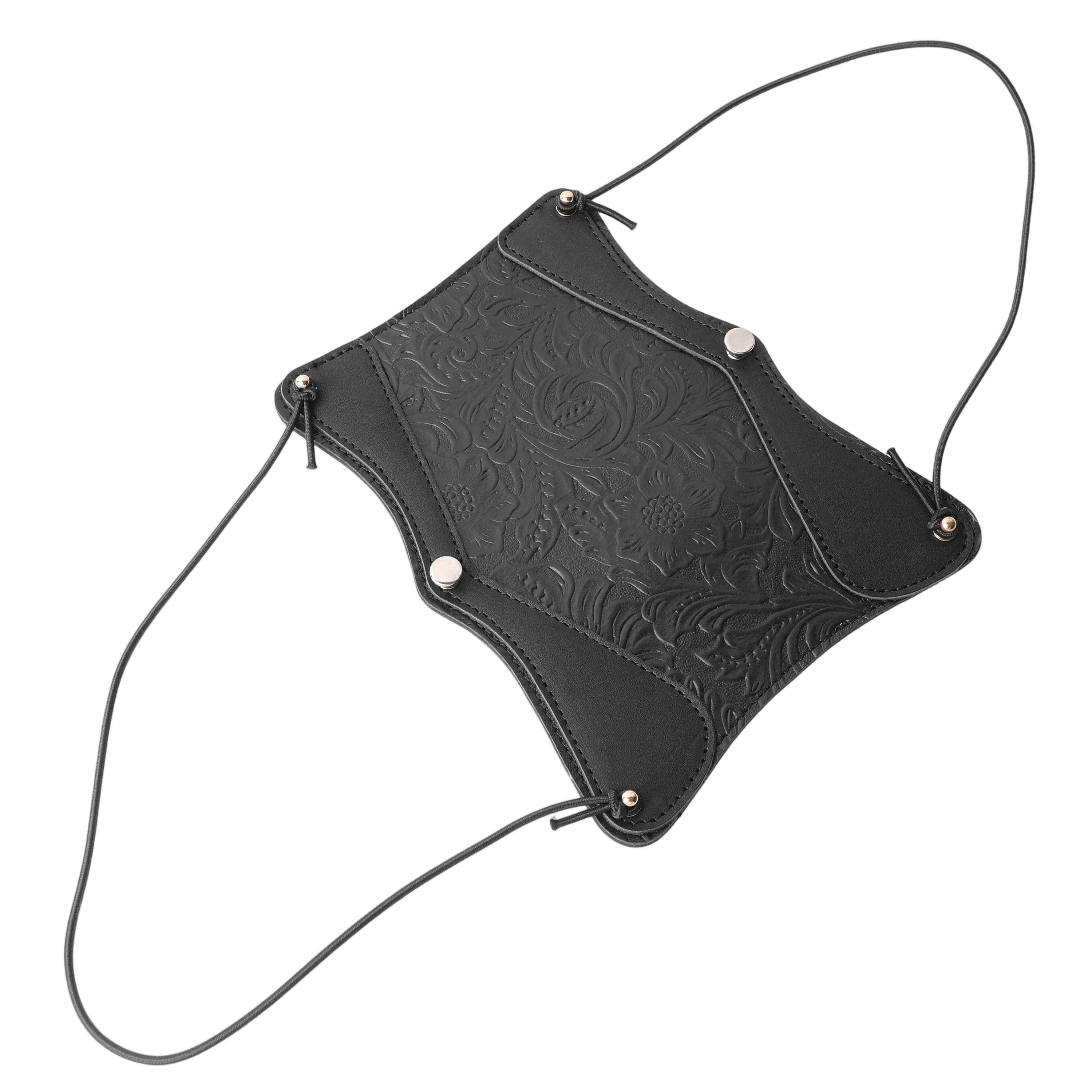 Cow Leather Archery Arm Guard  Arrow Quiver for Bow Shooting