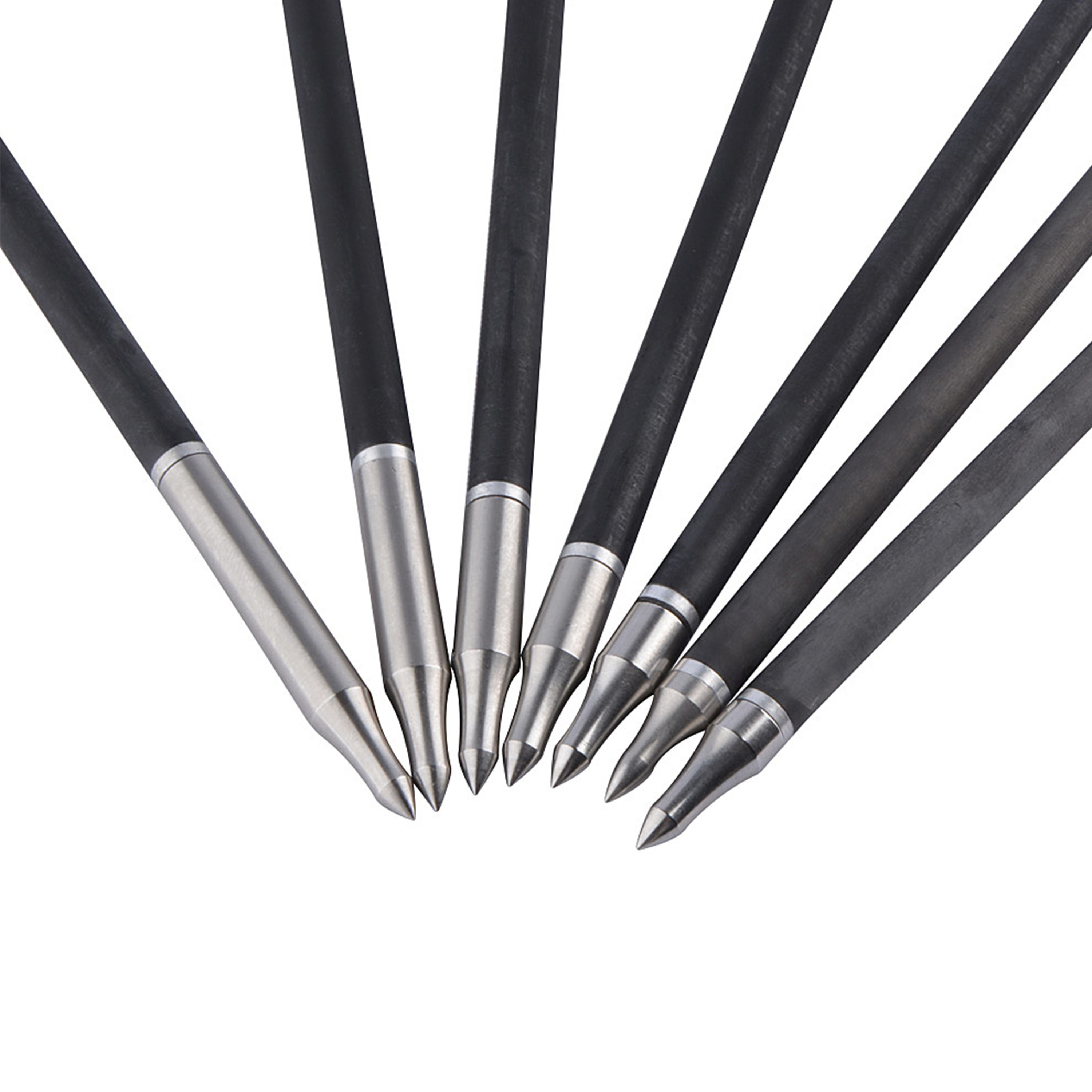 Archery Arrowhead Stainless Steel 100-300gr Screw In Point Hunting 12X 