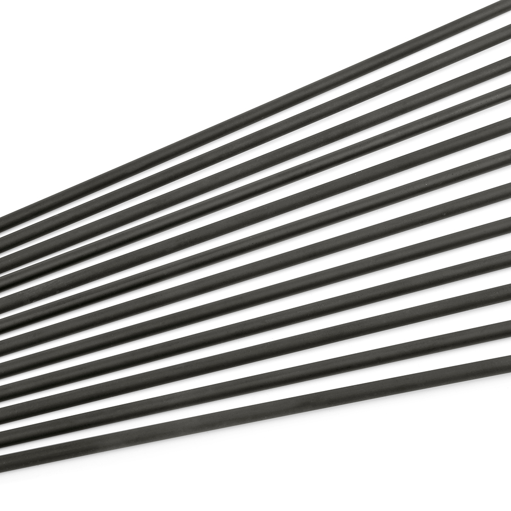 Carbon Arrows 12pcs 31.6 in 500 Spine Mixed Carbon Archery Set
