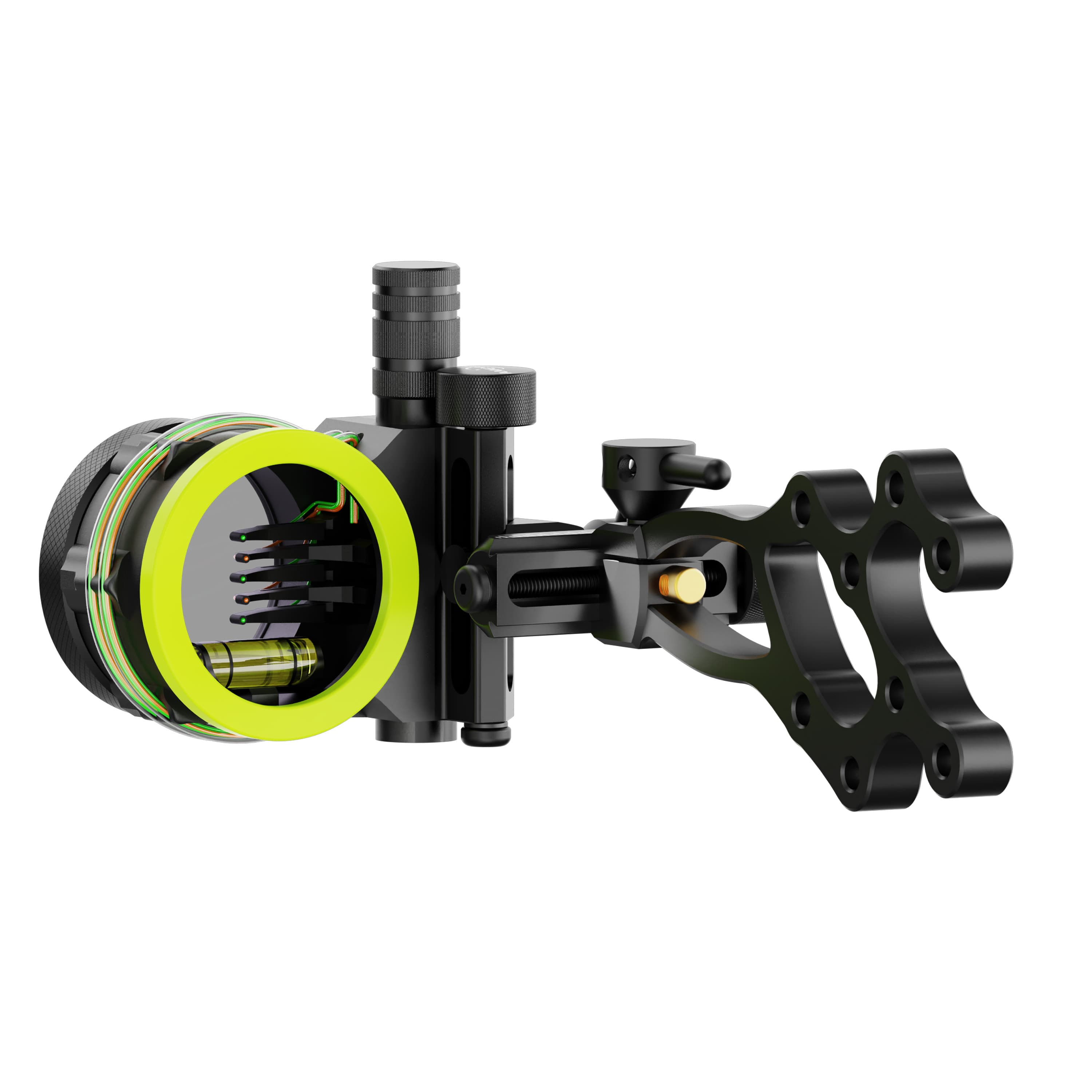 CHN Compound Bow Sight 5-pin Archery Sight Hunting Durable 