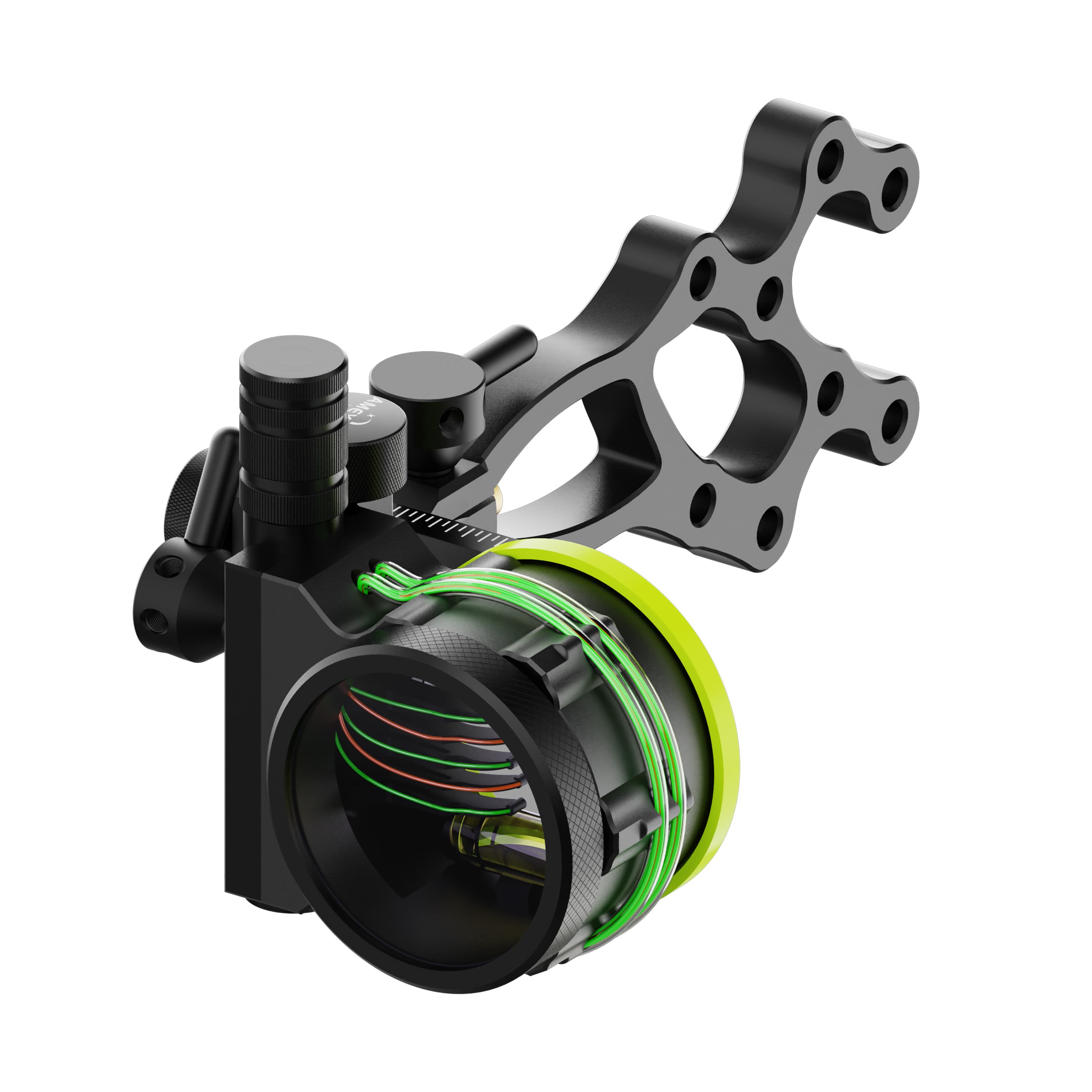 CHN Compound Bow Sight 5-pin Archery Sight Hunting Durable 