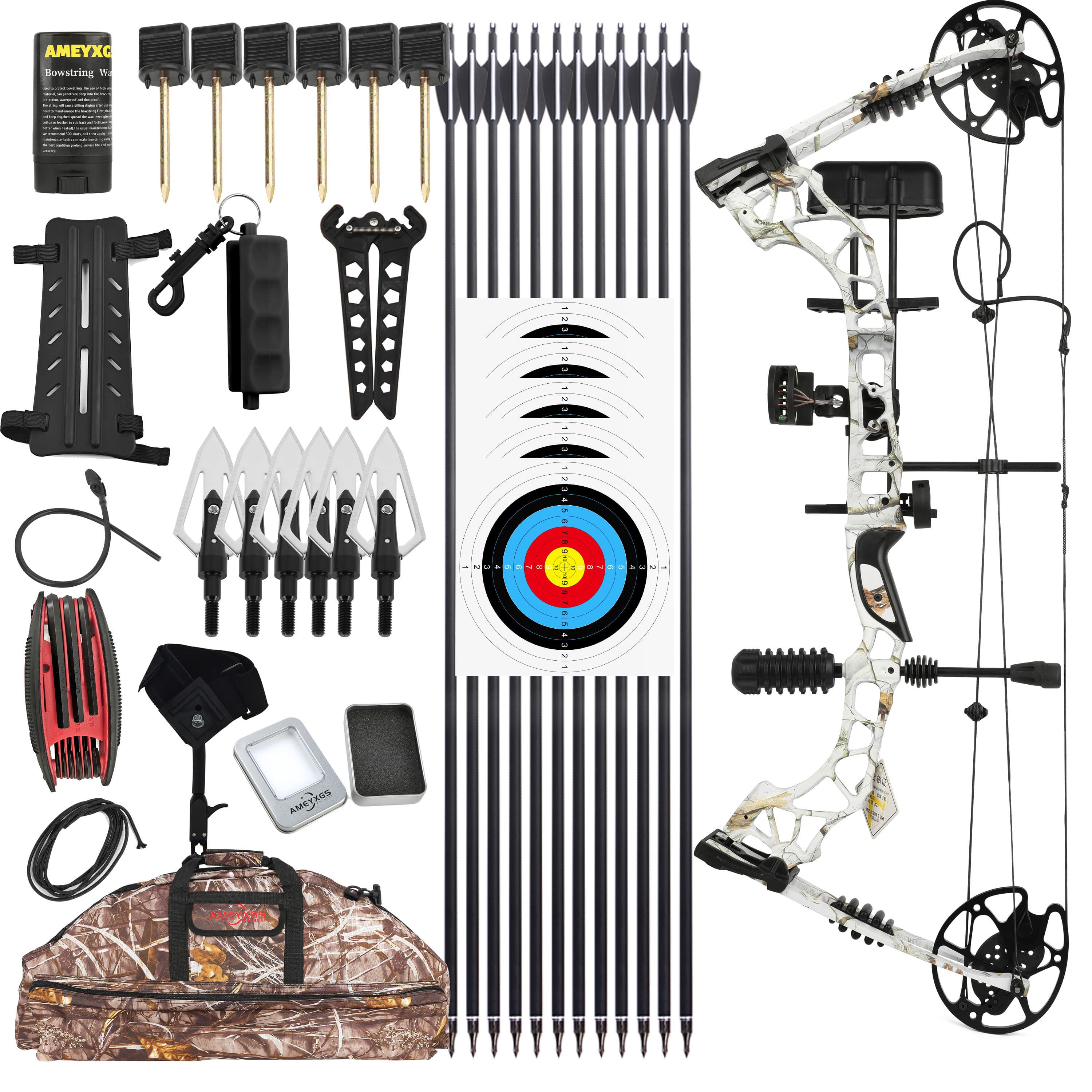 KANMEI QIN Compound Bow 35-70 lbs Archery Hunting Target