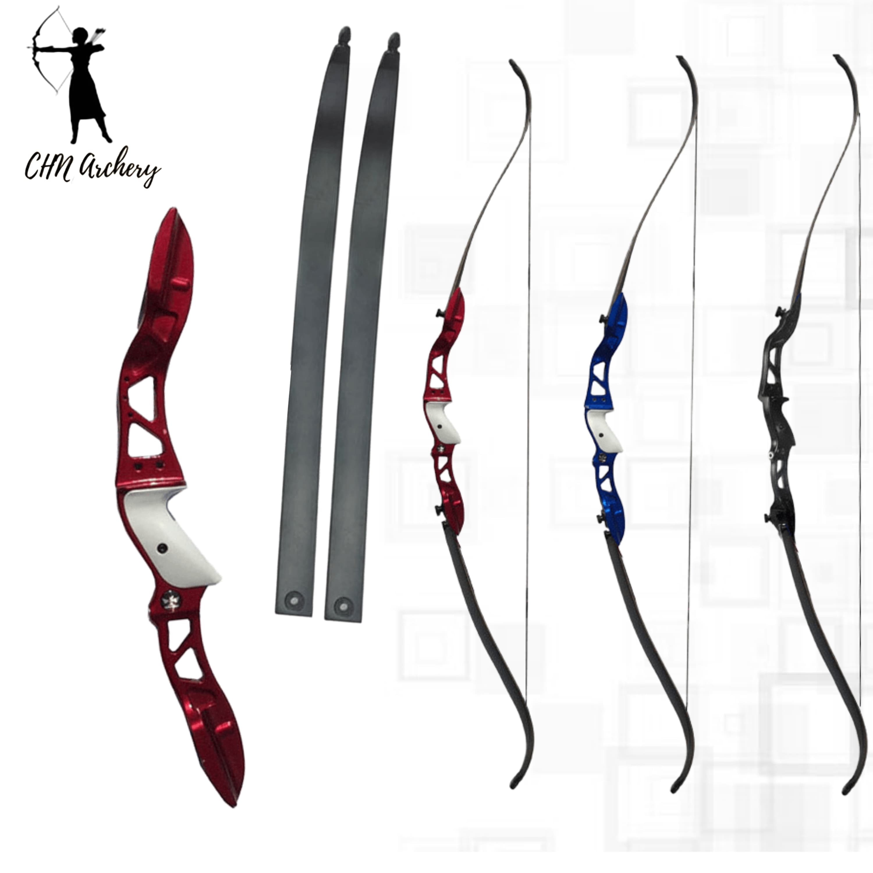 JUNXING F155 66" Recurve Bow for Hunting RH/LH 16-40 lbs