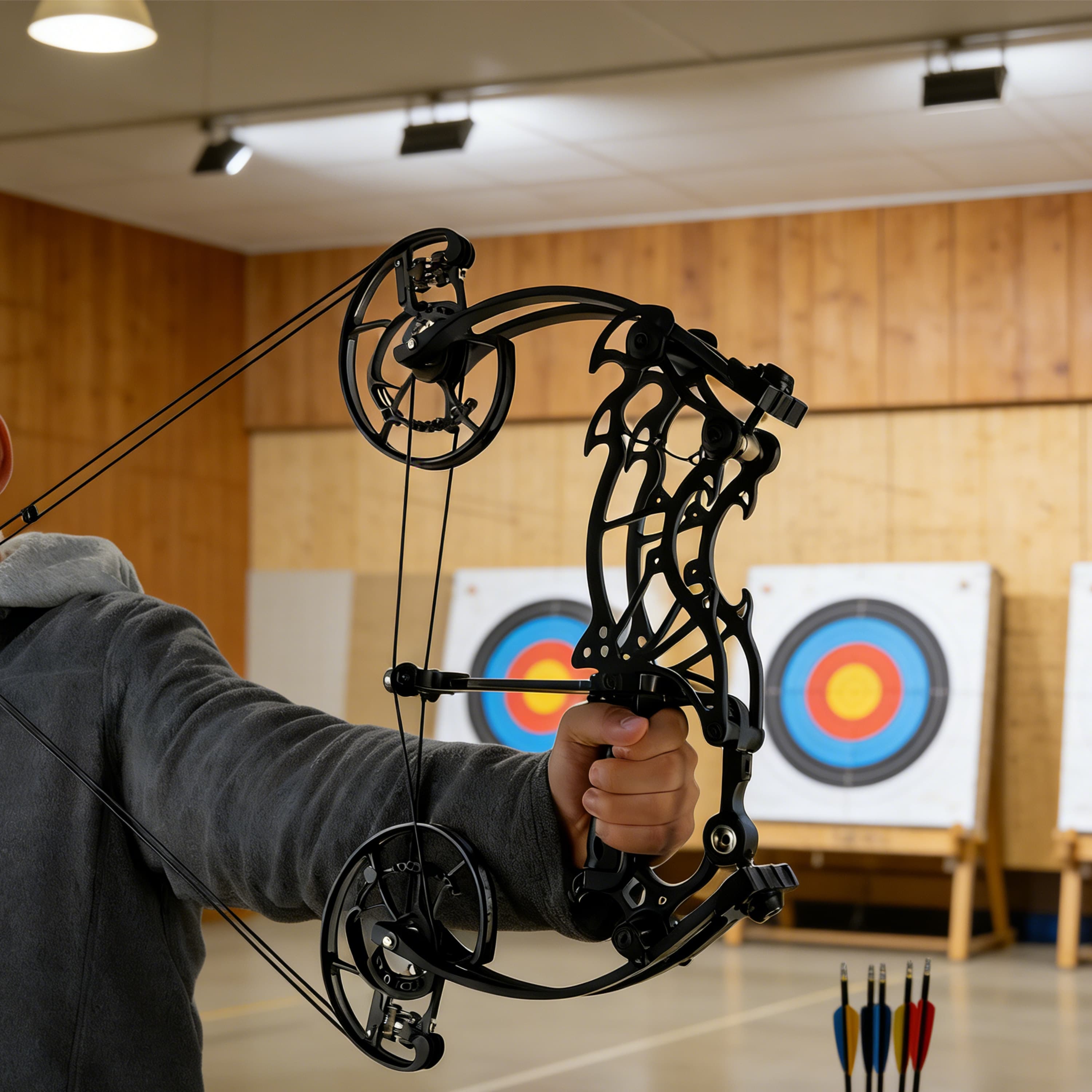 CHN 30-70lbs Compound Bow Hunting Kit Shooting Archery