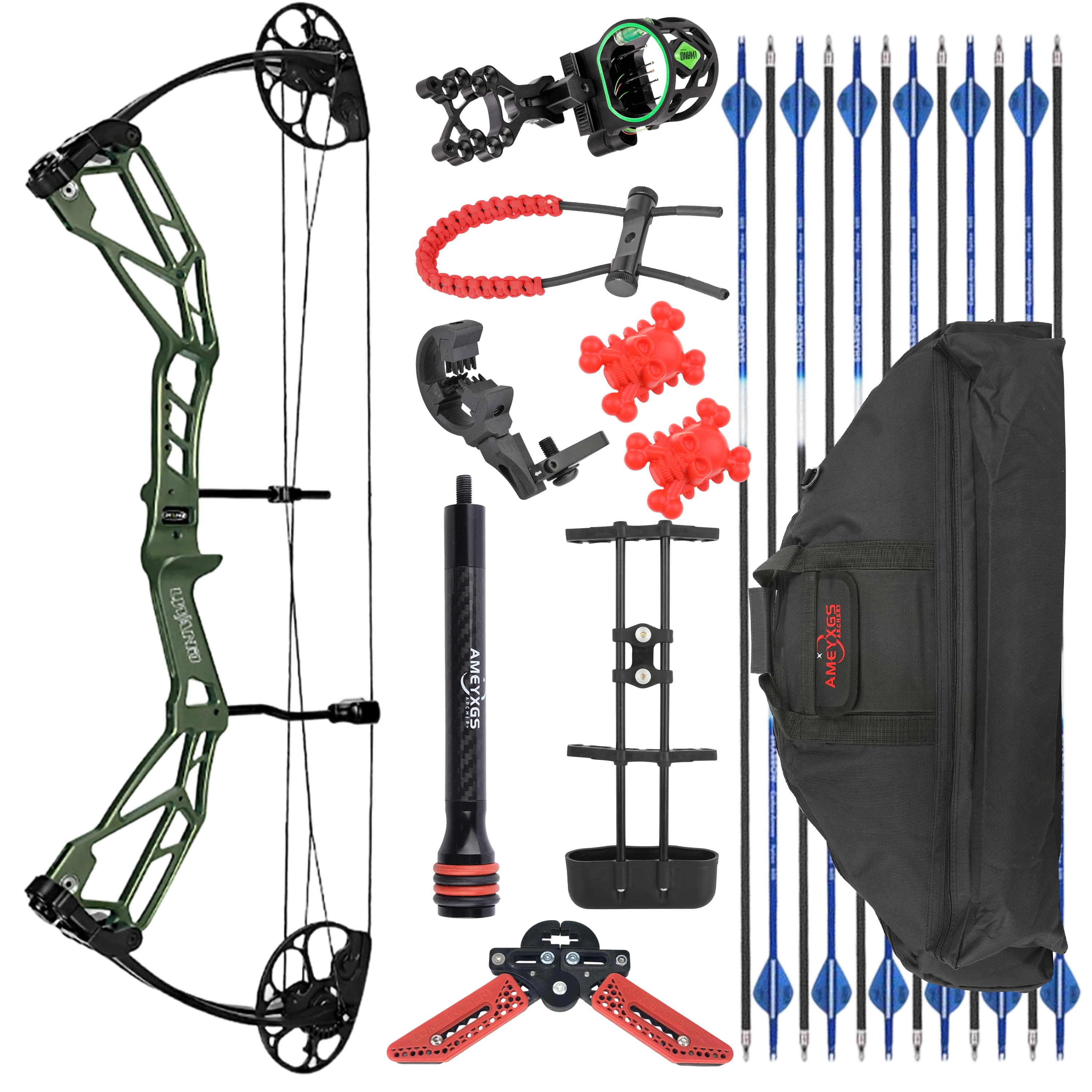 CHN Archery Compound Bow 30-70lbs Target Shooting RH