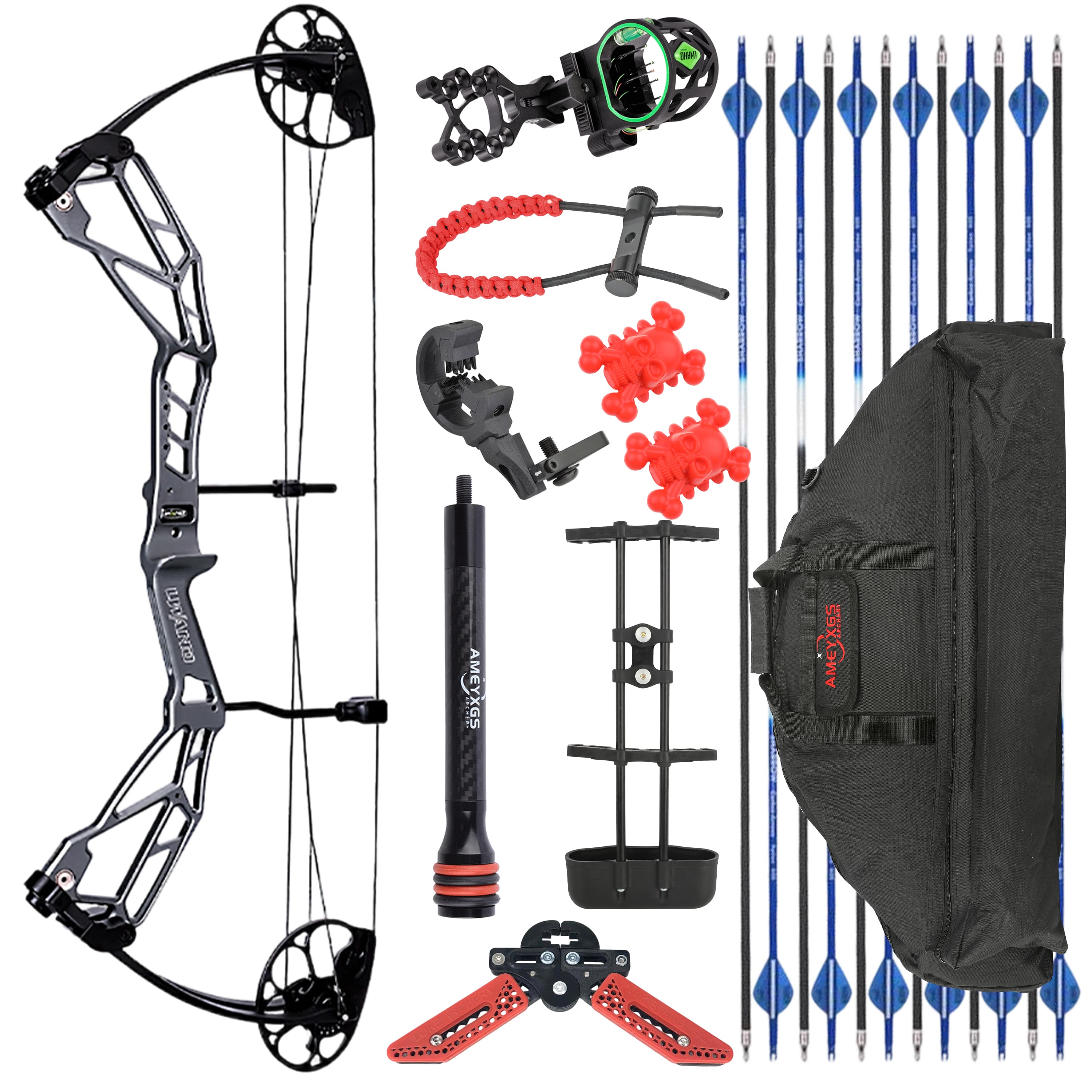 CHN Archery Compound Bow 30-70lbs Target Shooting RH