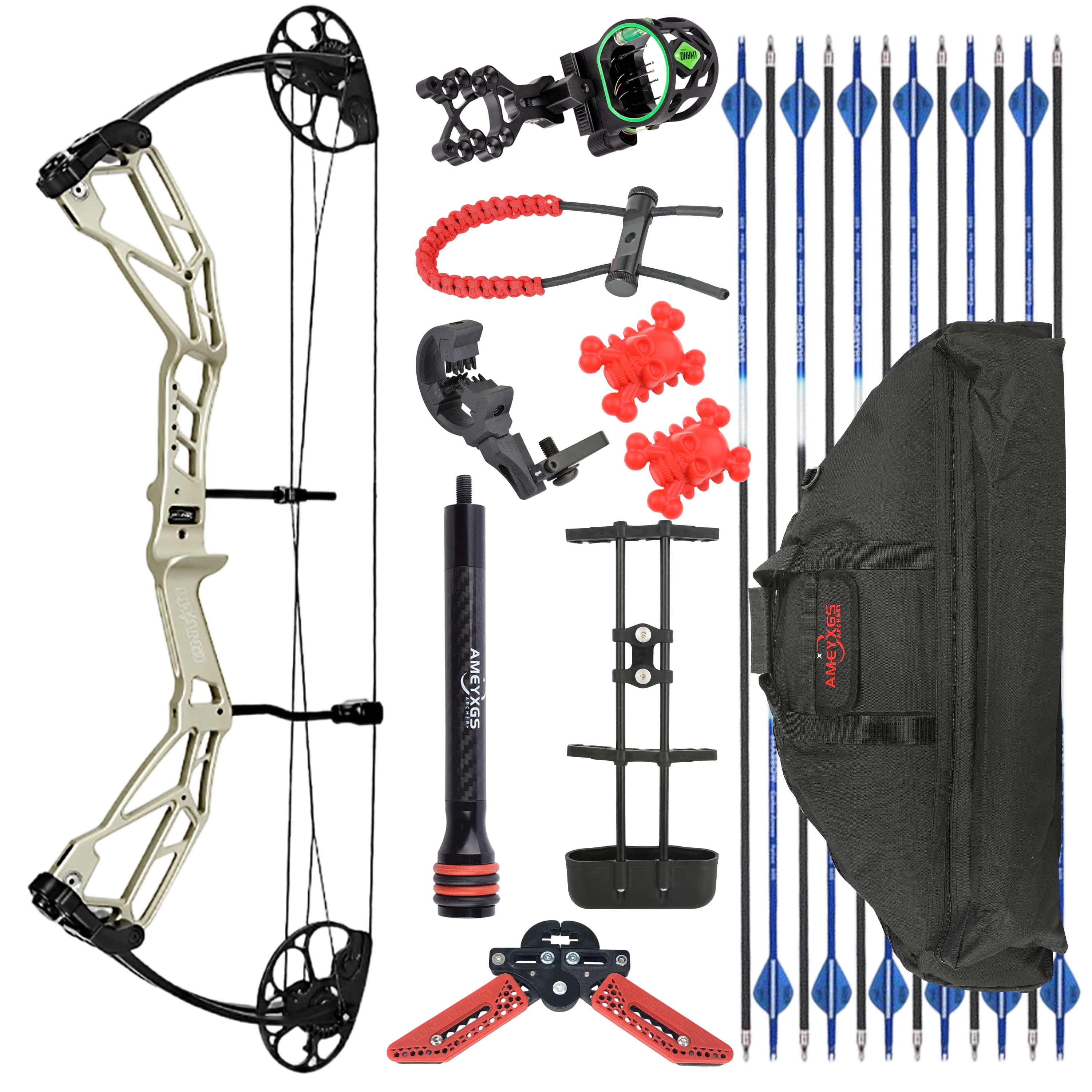CHN Archery Compound Bow 30-70lbs Target Shooting RH