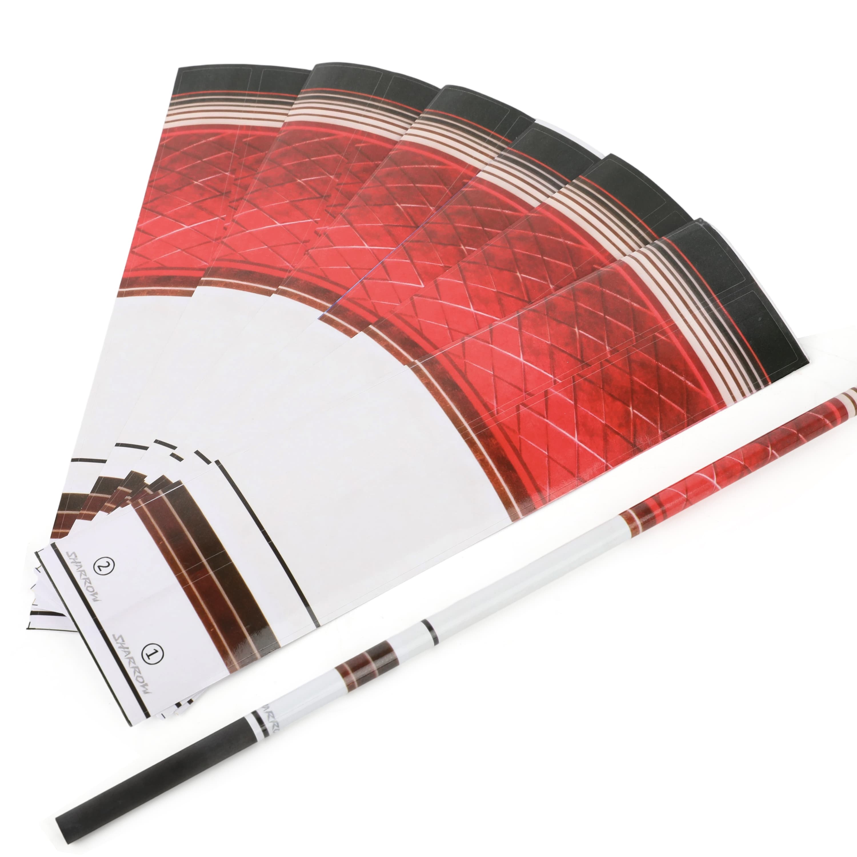  Colorful Arrow Shaft Stickers – DIY Archery Arrow Wraps 13-Pack