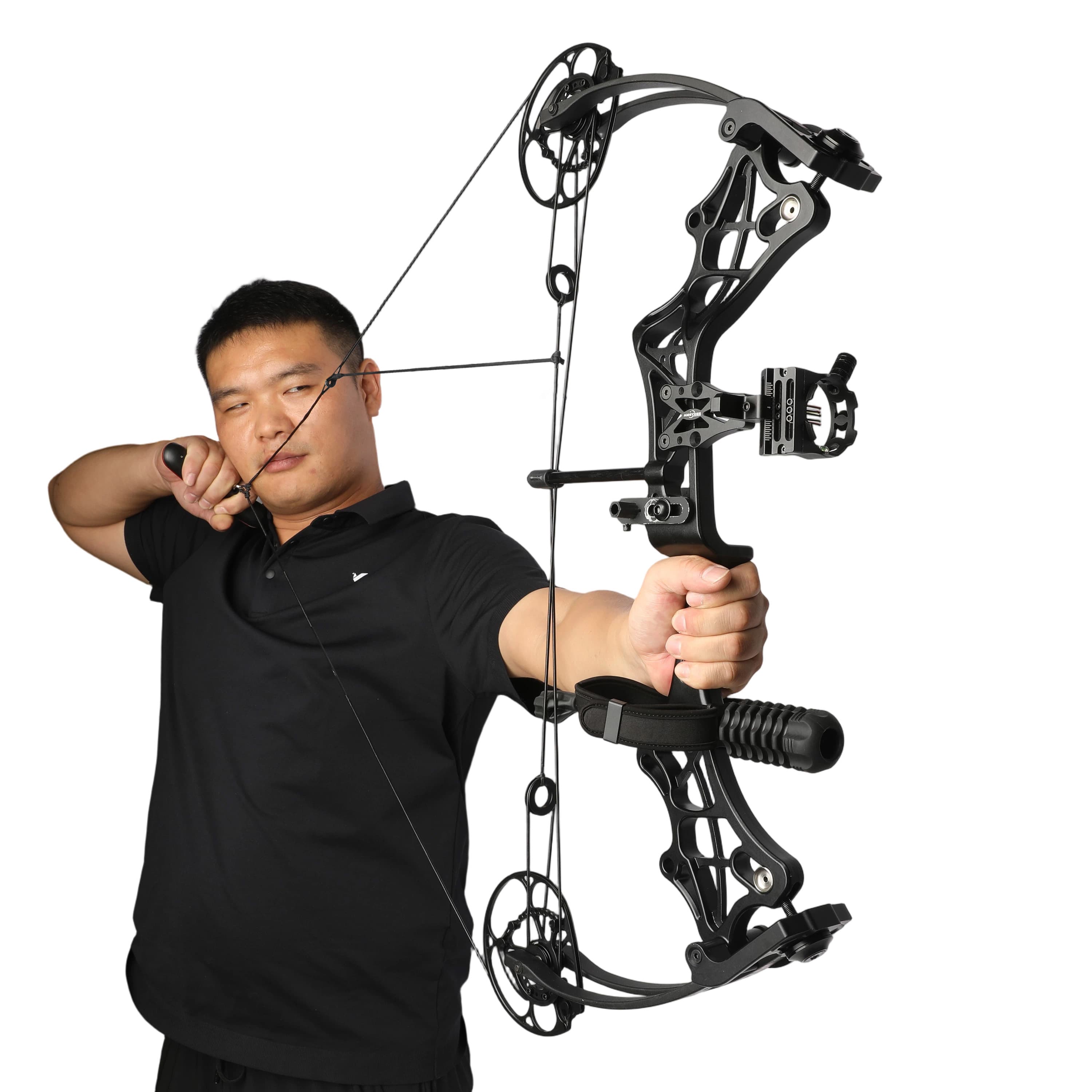 40-70lbs Compound Bow Archery 80% let off 330fps