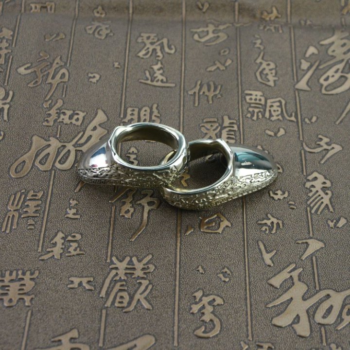Deep Hook Copper Thumb Ring for Traditional Bow Archery Shooting