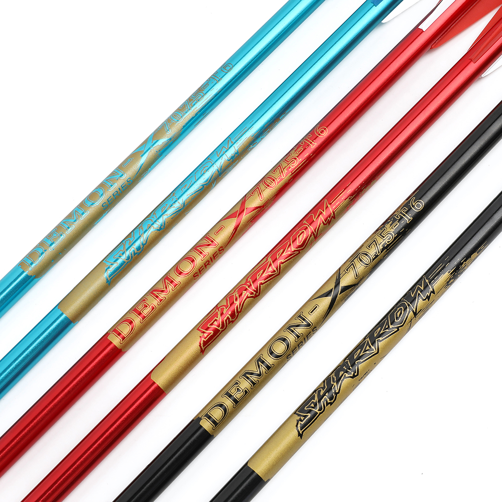 DEMON Archery Aluminum Arrow for Compound Bow (12 Pack)