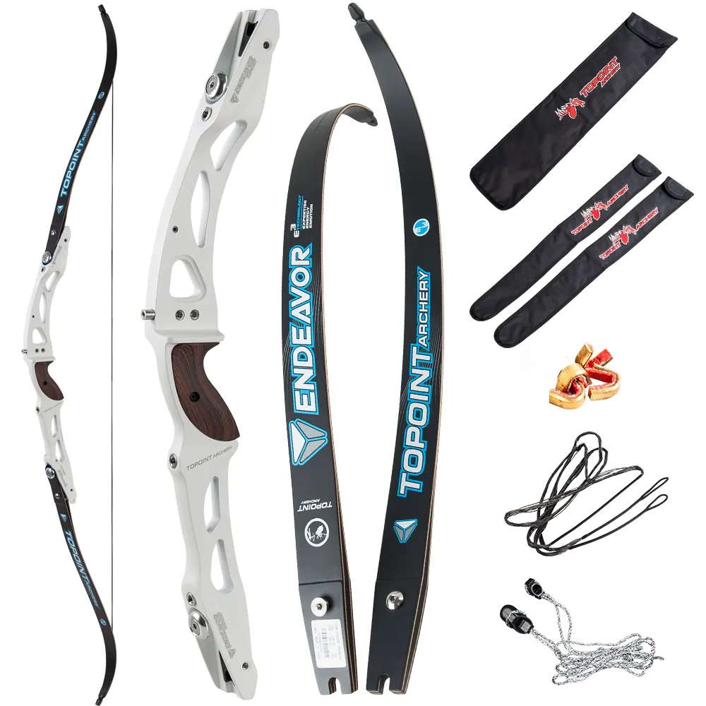 TOPOINT Endeavor R10 66" 68" 70" ILF Target Recurve Bow 16-44# @28"