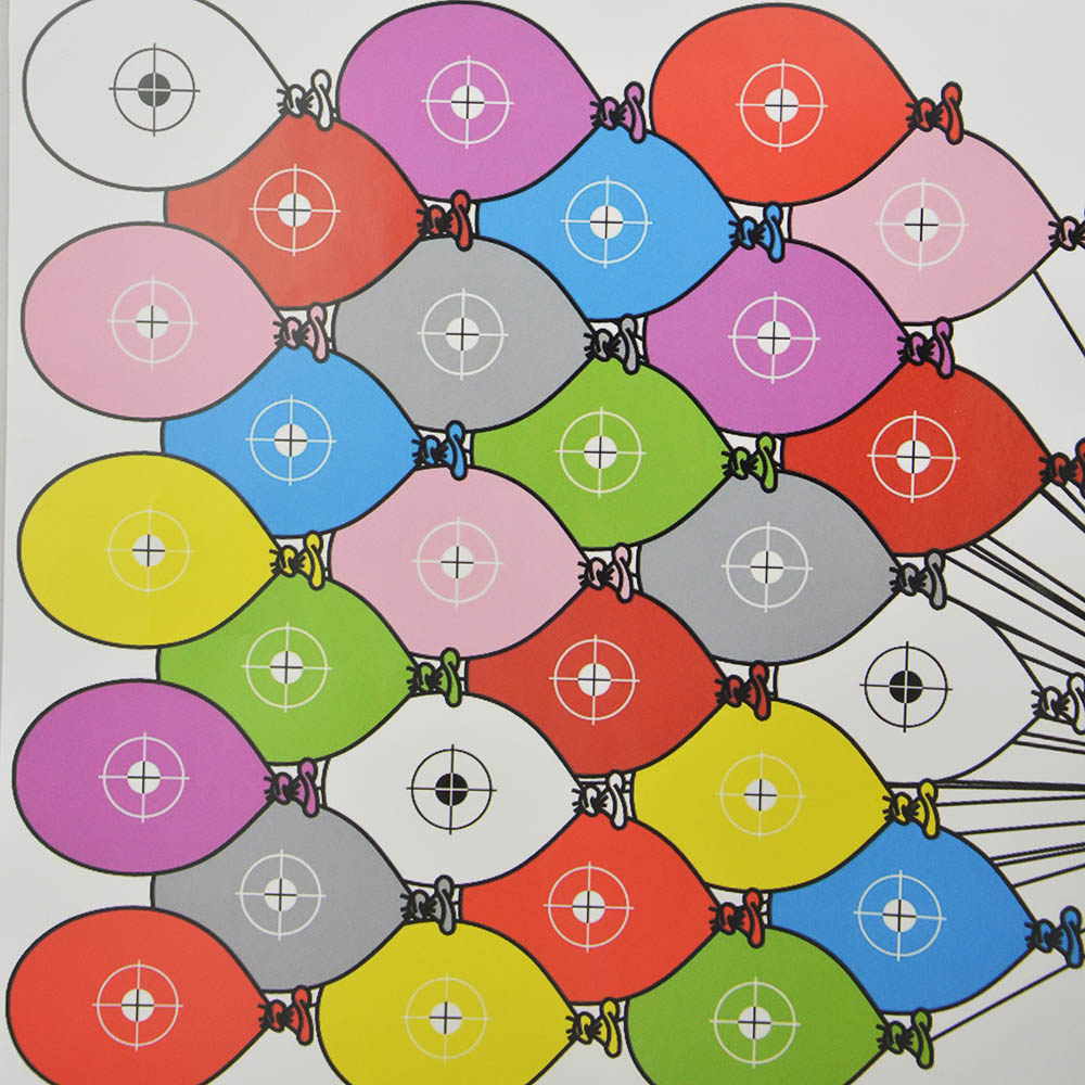 Shooting Target Paper 45x32cm 10 Sheets