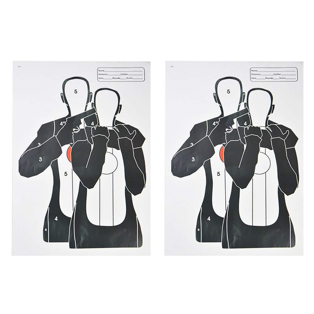 Shooting Target Paper 45x32cm 10 Sheets