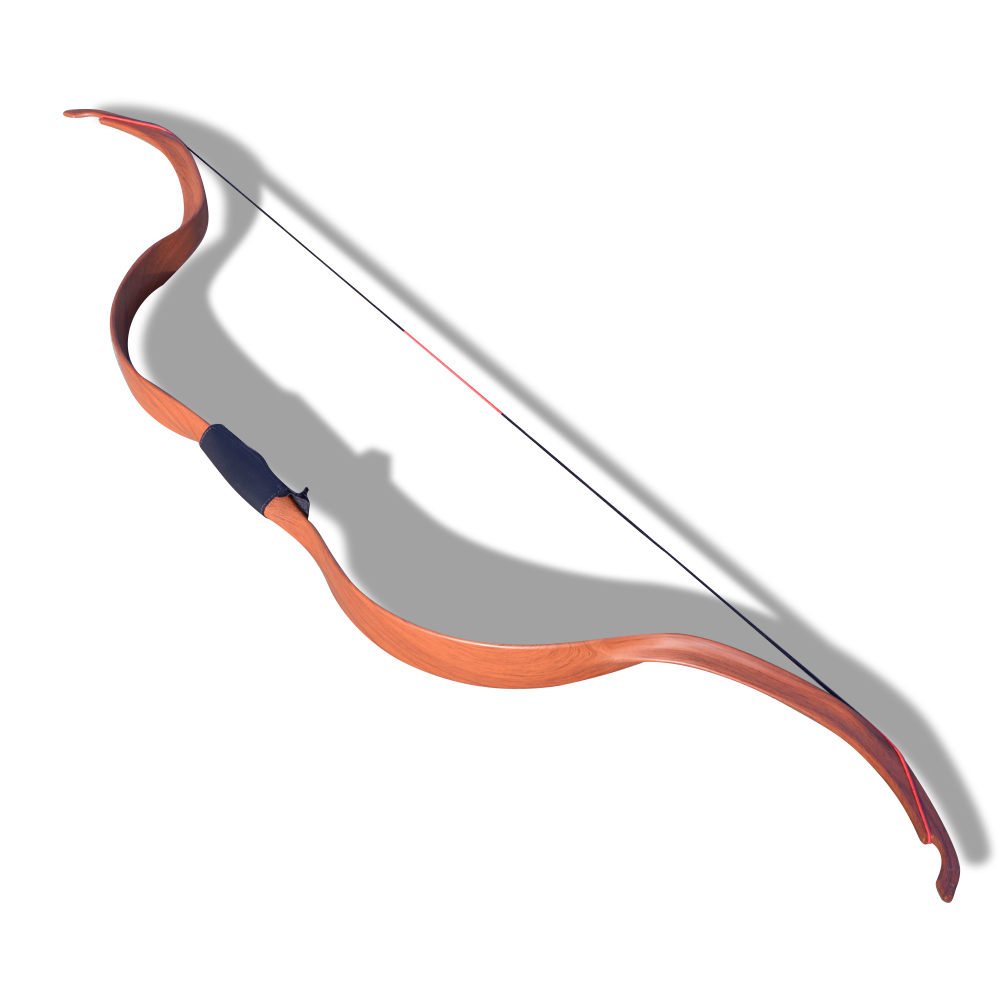 49" Handmade Wooden Recurve Bow for Traditional Archery 20lbs