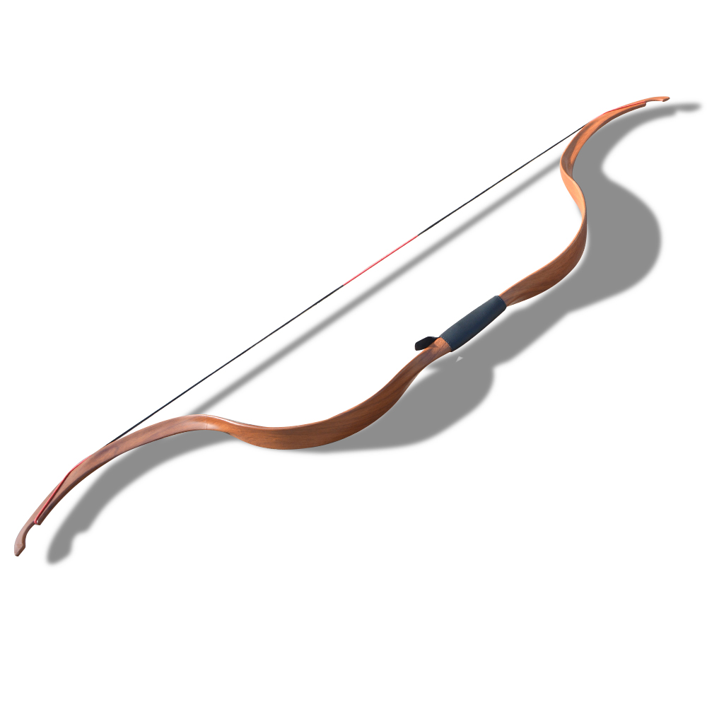 49" Handmade Wooden Recurve Bow for Traditional Archery 20lbs