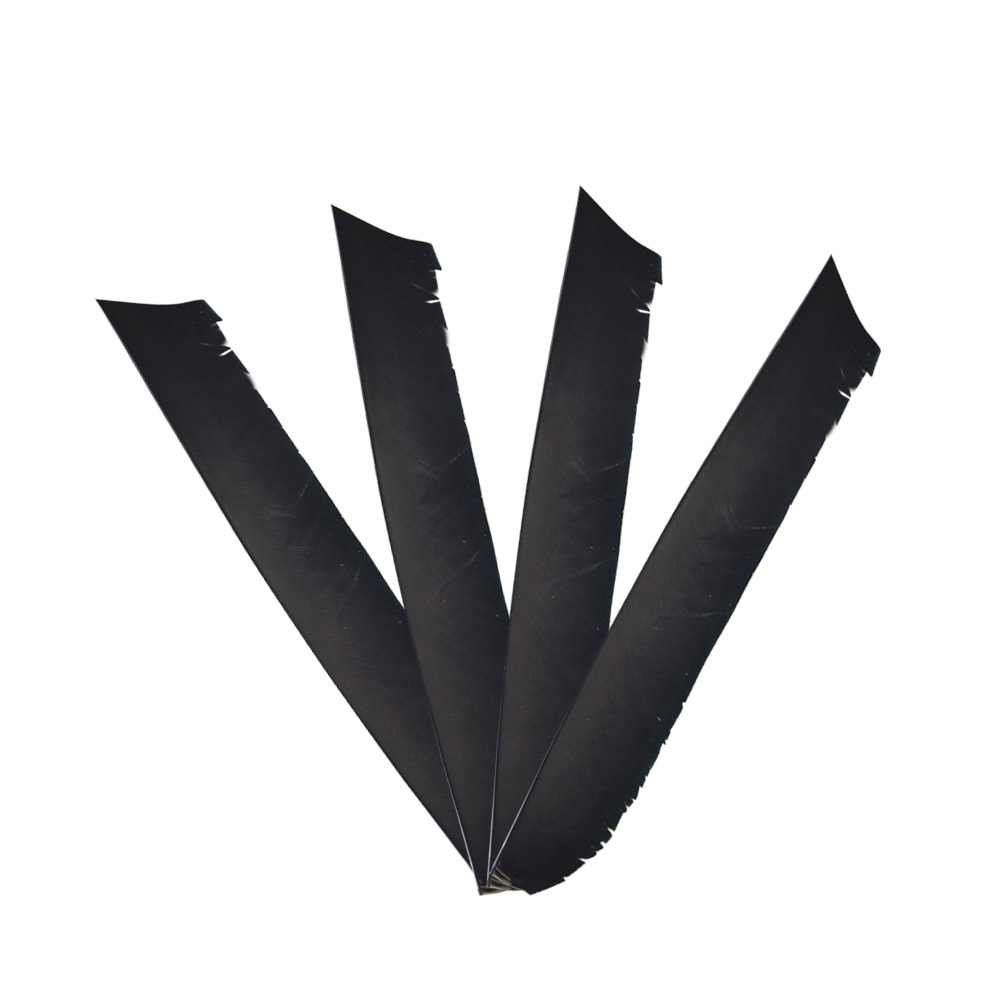 Irregular Real Arrow Feathers 7.9-11.4" LW/RW (50 Pack)
