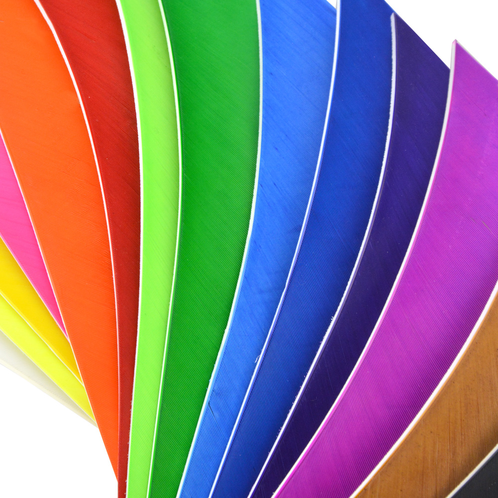 Irregular Real Arrow Feathers 7.9-11.4" LW/RW (50 Pack)