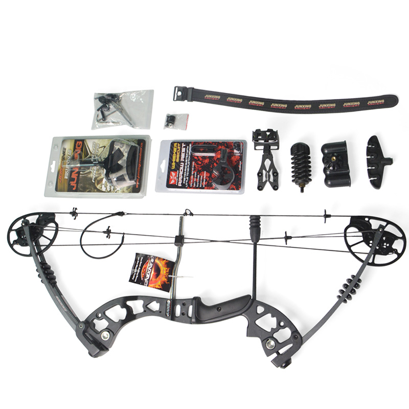JUNXING M125 Hunting Compound Bow Archery Compound Bow 0-70 lbs RH
