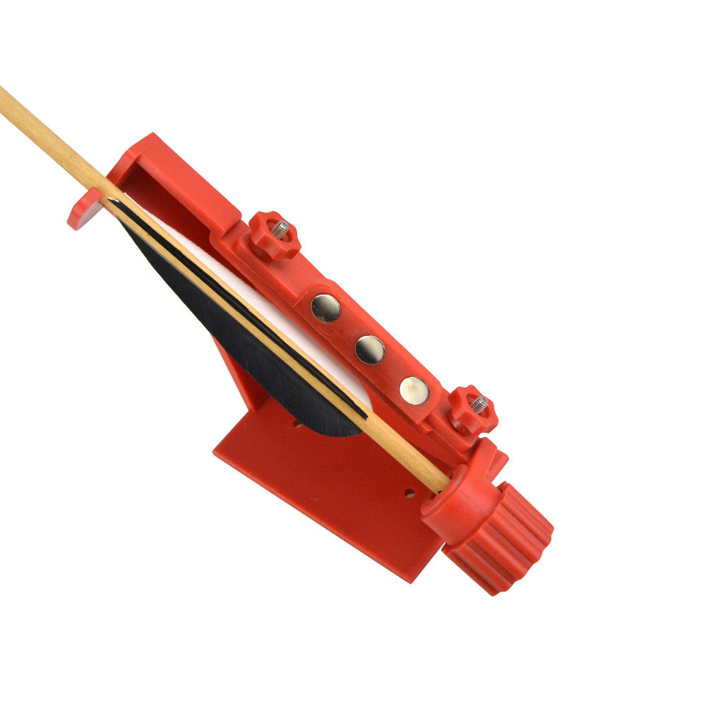 Arrow Fletching Jig Archery Fletching Tool Straight & Spiral