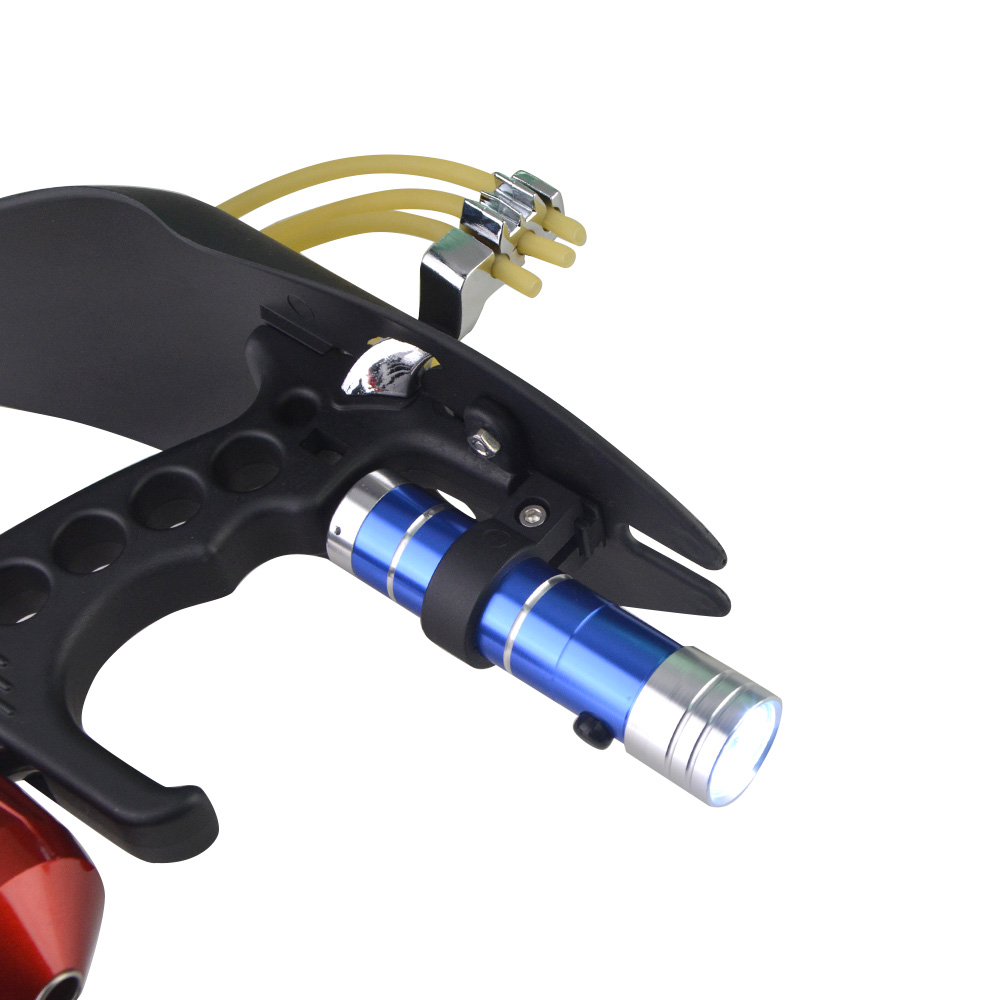 Hunting Fishing Slingshot Kit  Dual Purpose Slingshot