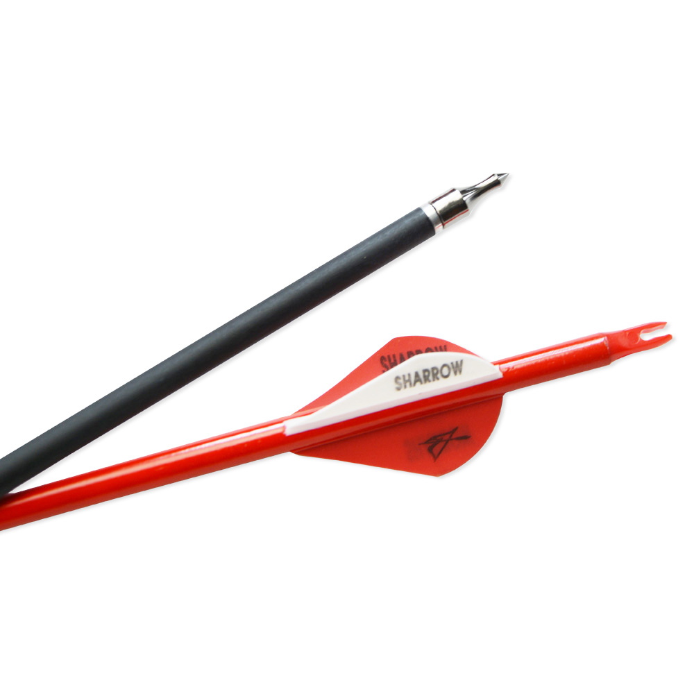 SHARROW Colorful Carbon Arrows for recurve bow Spine 500
