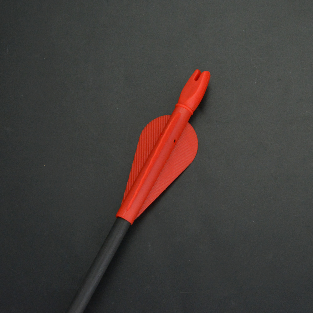 8mm Arrow Nock Arrow Feather Sleeve Solid Color (50 Pack)