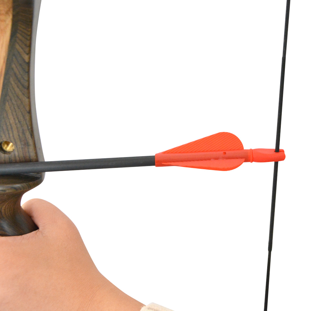 8mm Arrow Nock Arrow Feather Sleeve Solid Color (50 Pack)