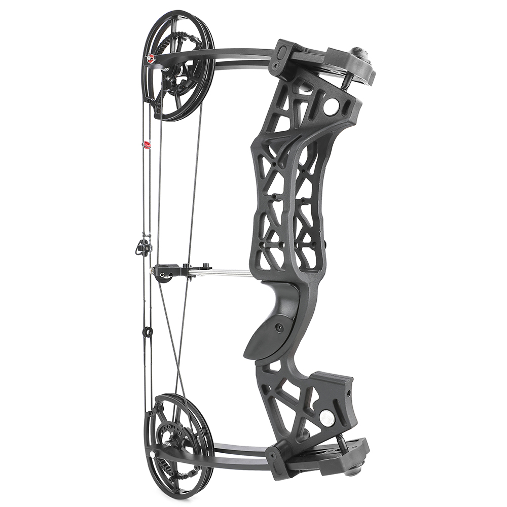 High Speed Dual Use Compound Bow Kit 40-65lbs Arrows Steel Balls