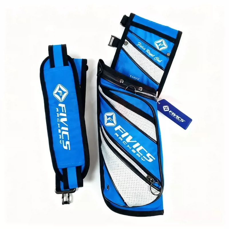 FIVICS 45cm Archery Hip Quiver Large Capacity Arrow Holder Bag