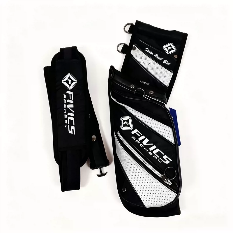 FIVICS 45cm Archery Hip Quiver Large Capacity Arrow Holder Bag