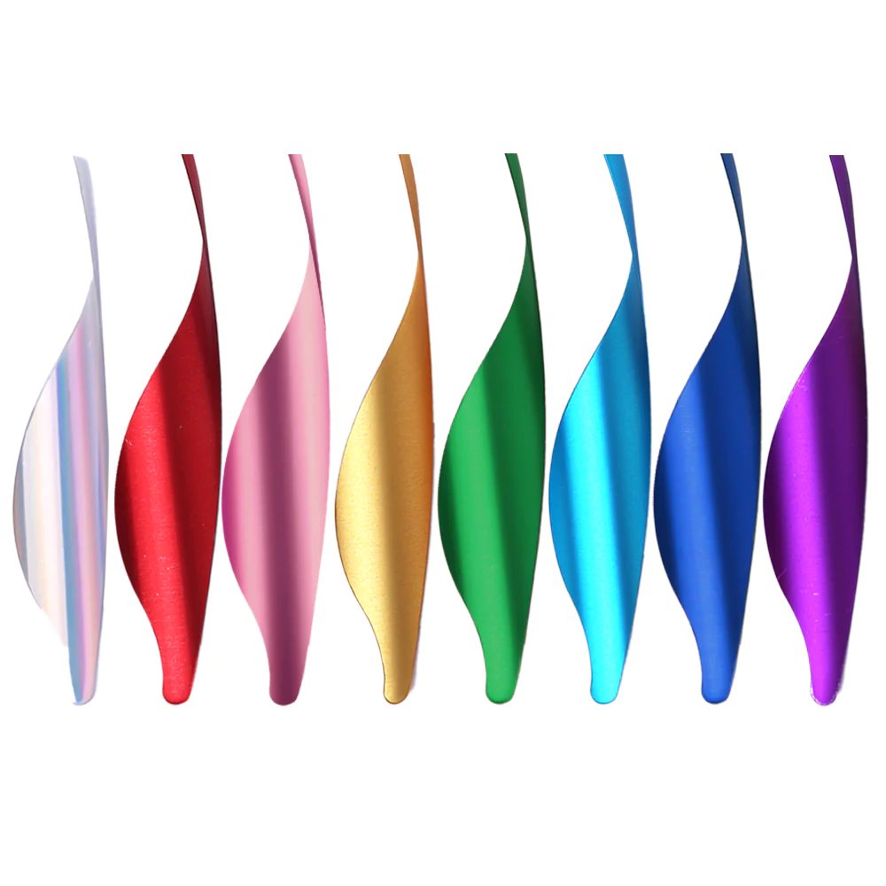 BICASTER FMT-02 Archery 1.75 Inch 2 Inch Spin Vanes RH/LH (50 Pack)-CHN Archery