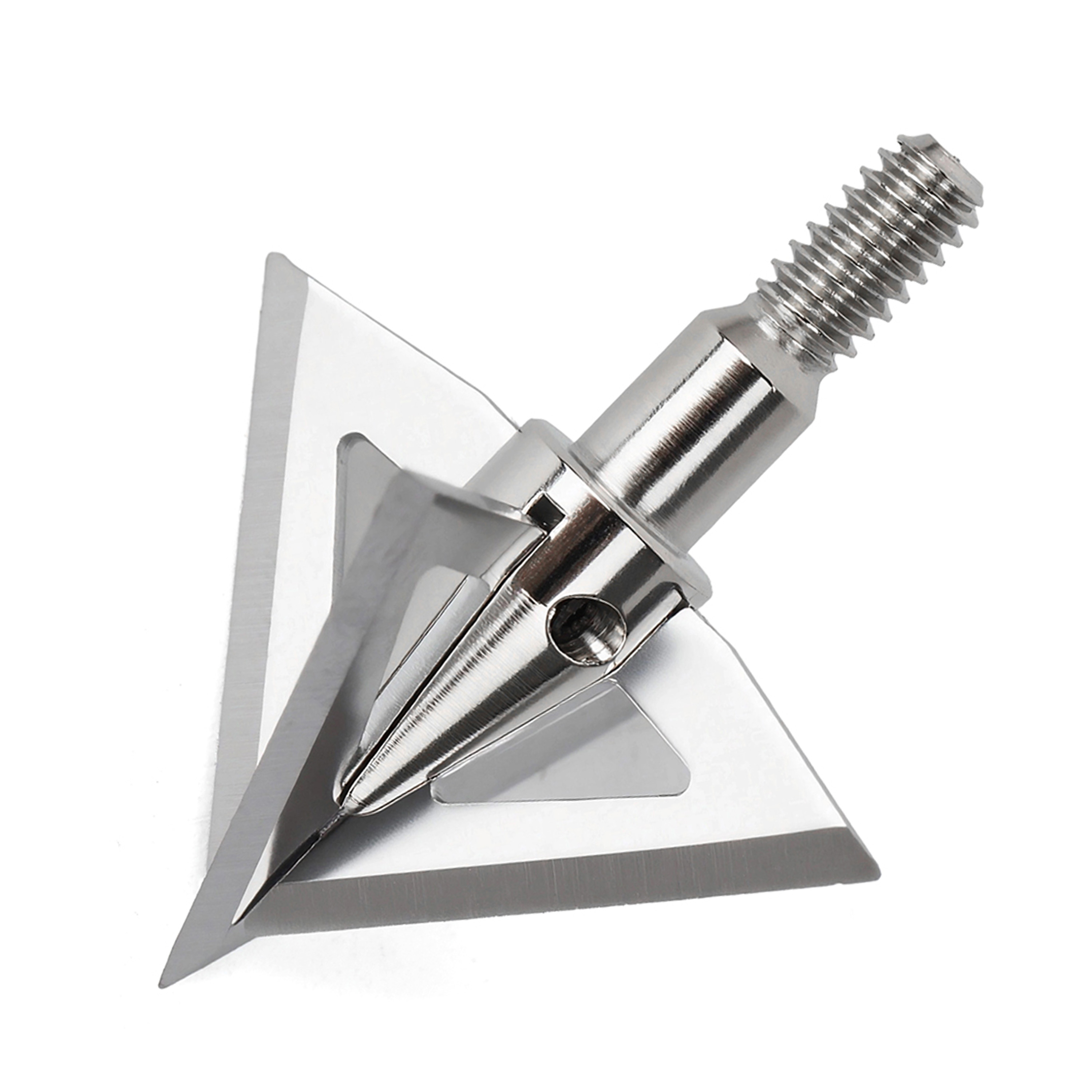 Heavy-Duty Hunting Arrowheads Cross Star Broadheads 12 Pack