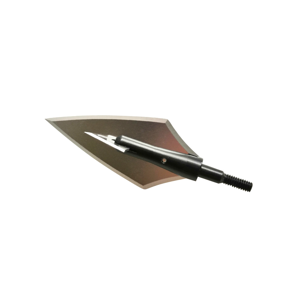 160 Grain Holeless Hunting Broadheads, CNC Machined Aluminum & Steel