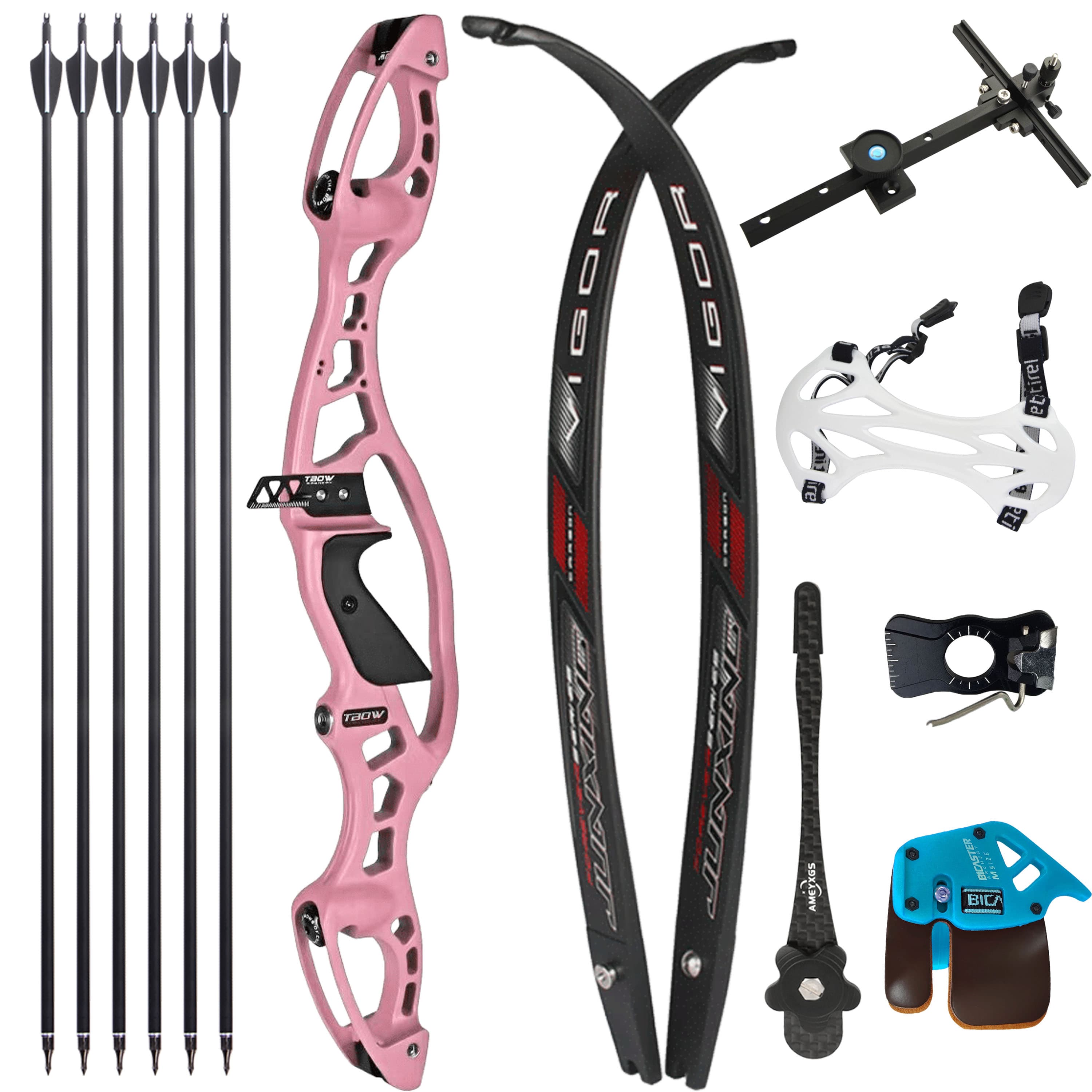 JUNXING 20-40lbs Takedown Recurve Bow Archery 