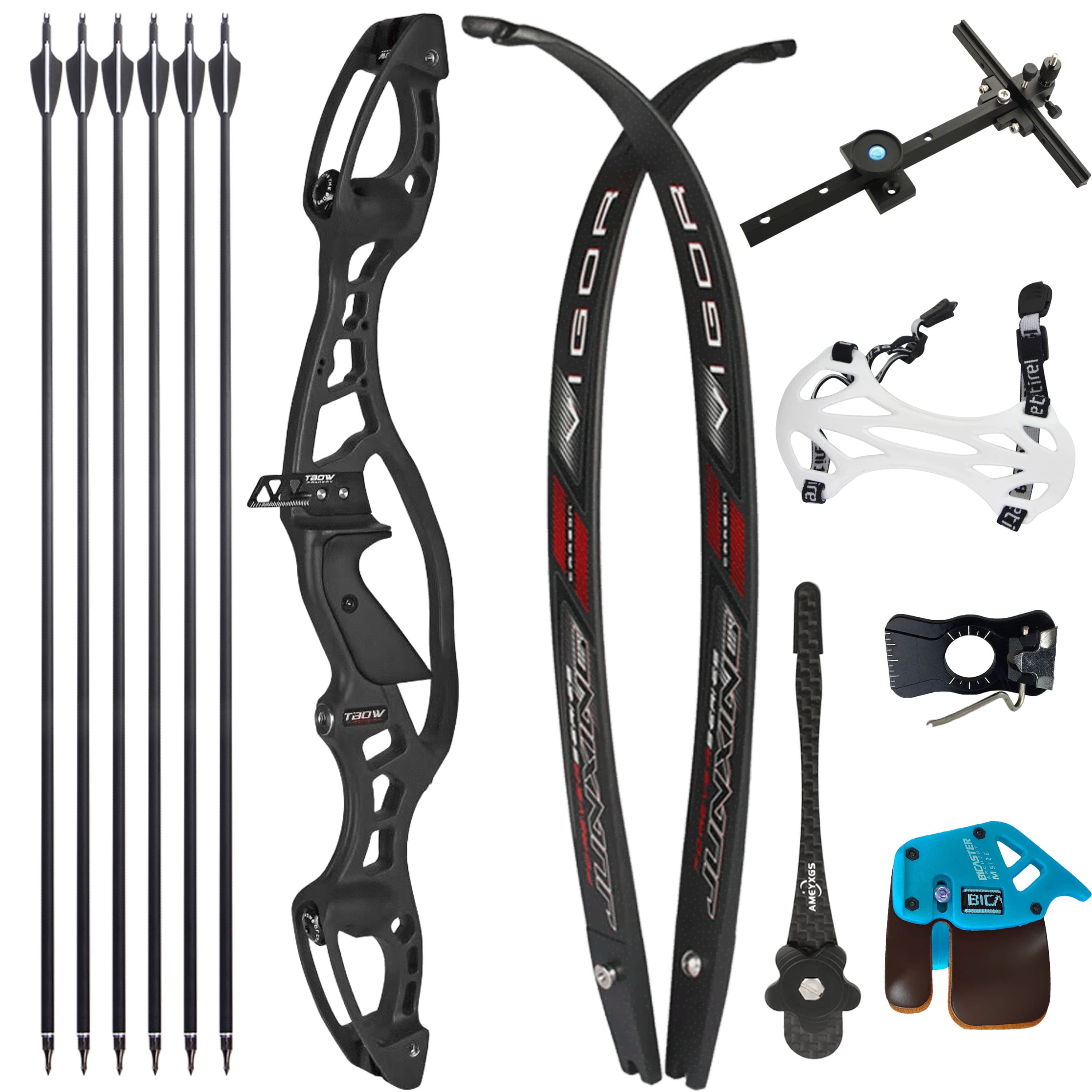 JUNXING 20-40lbs Takedown Recurve Bow Archery 